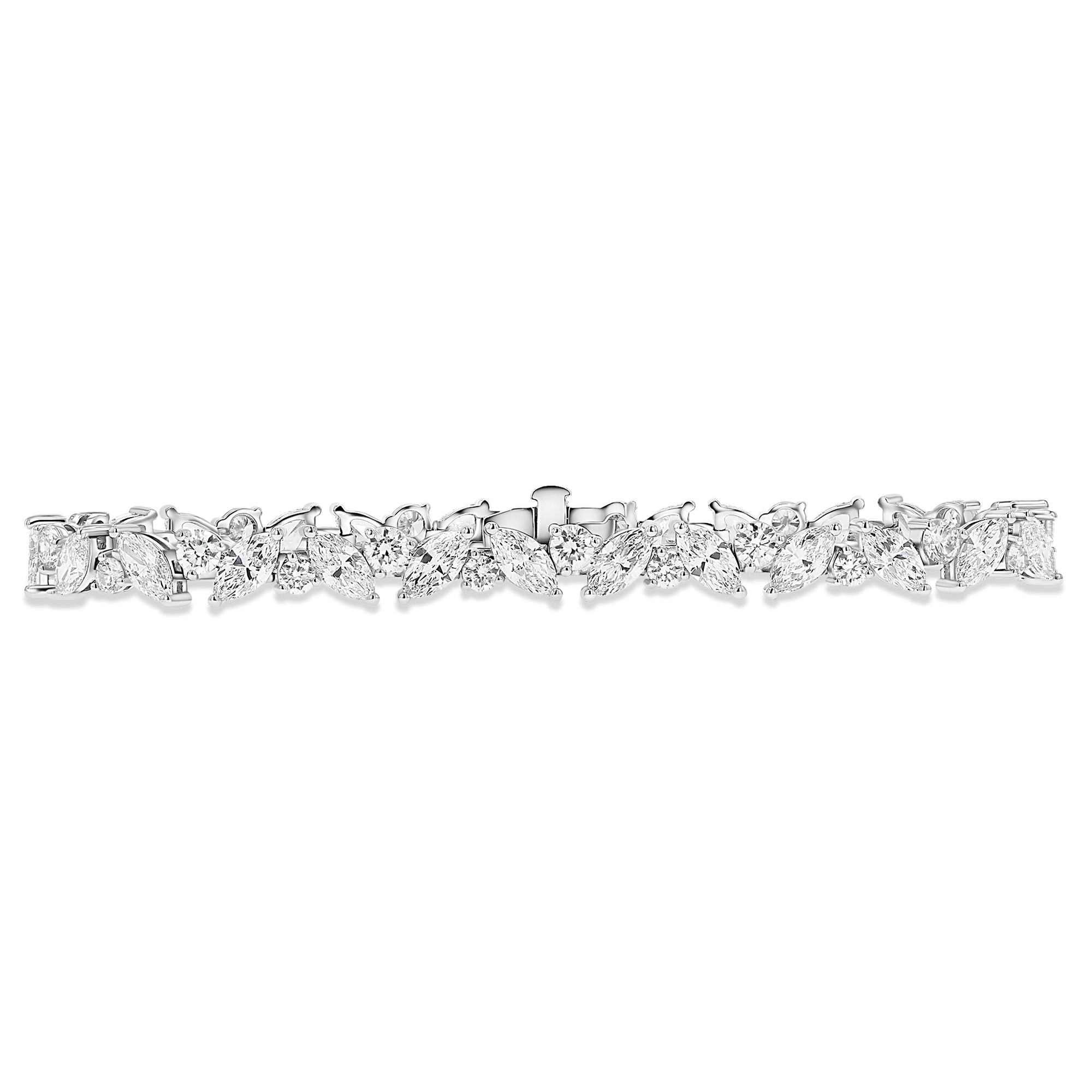 Bracelet Marquise Round 10Ct