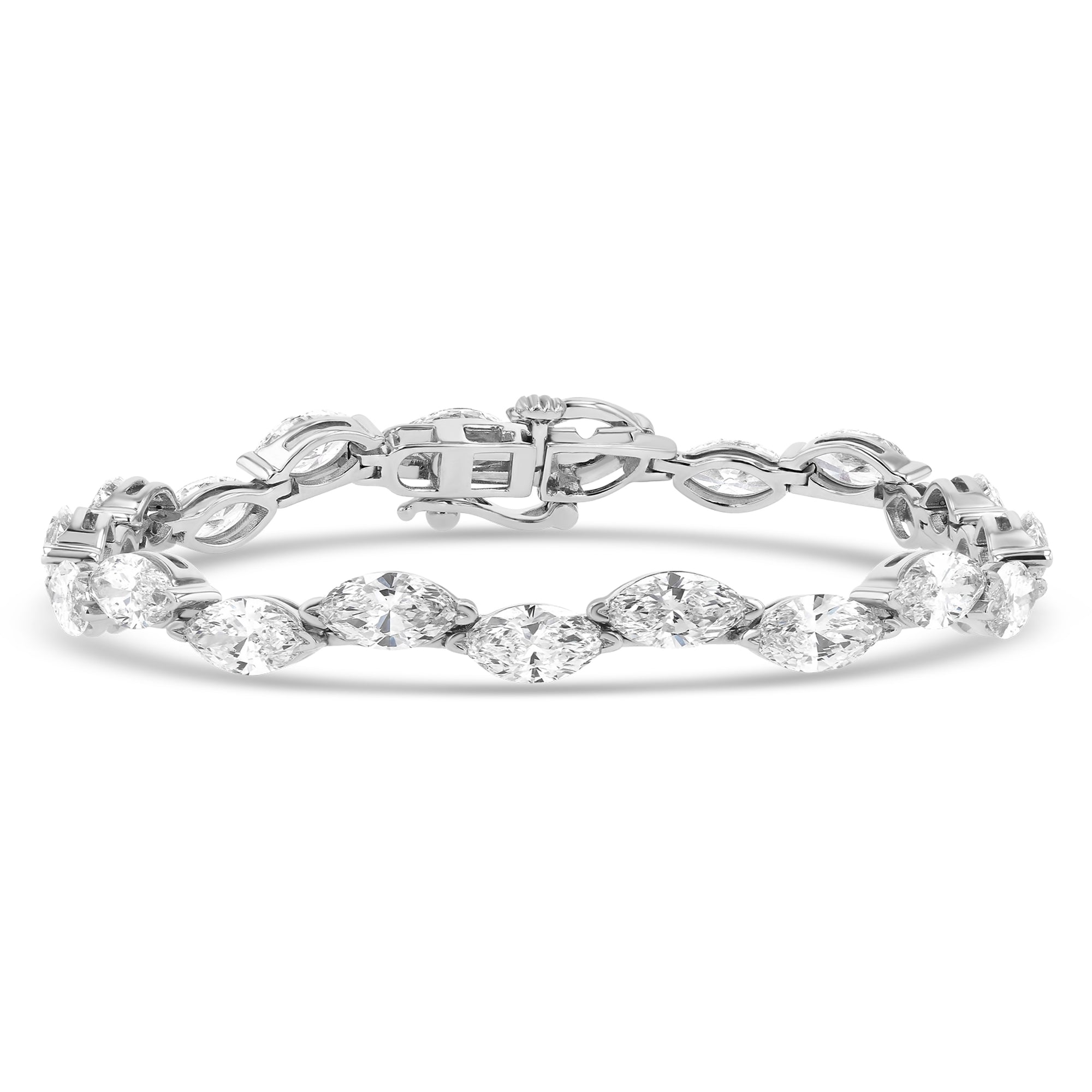 Bracelet Marquise Staggered 13.69Ct