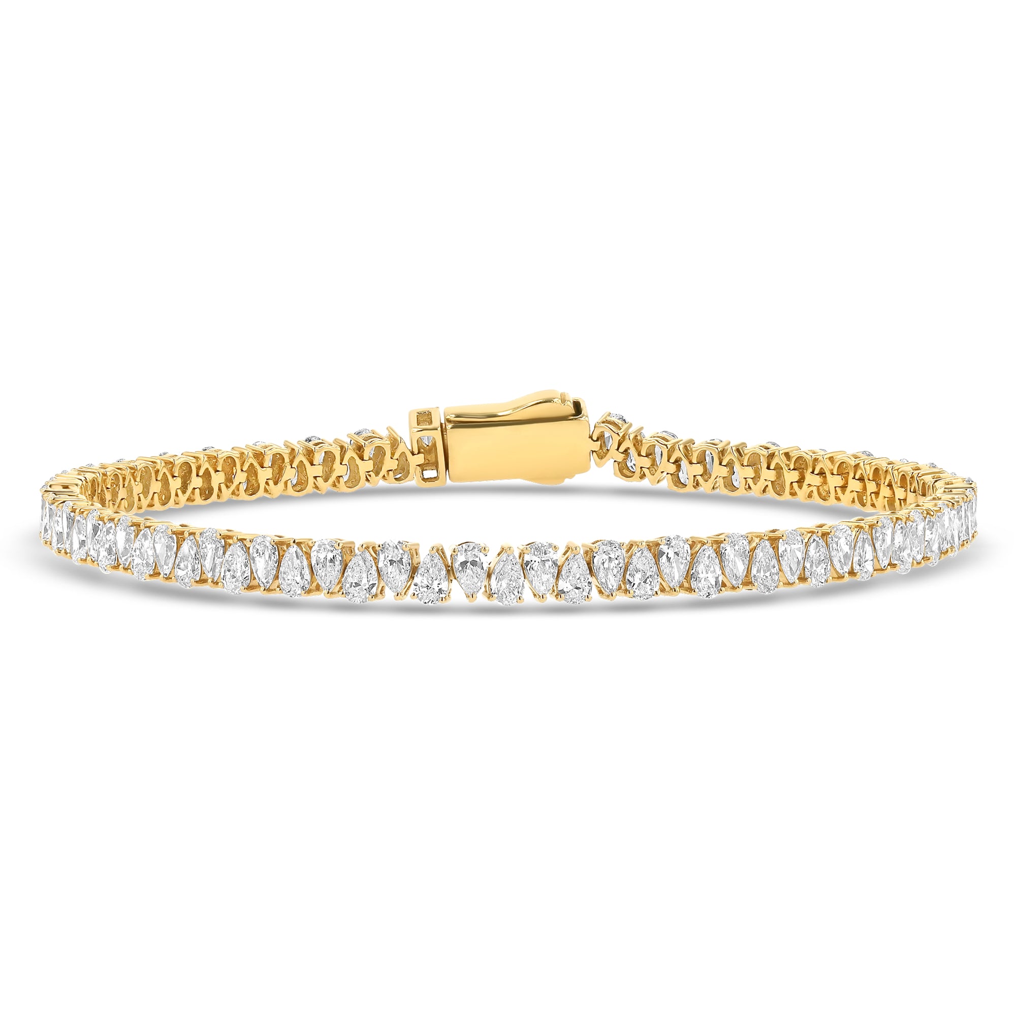 Pear Tennis Bracelet 7.5 ctw