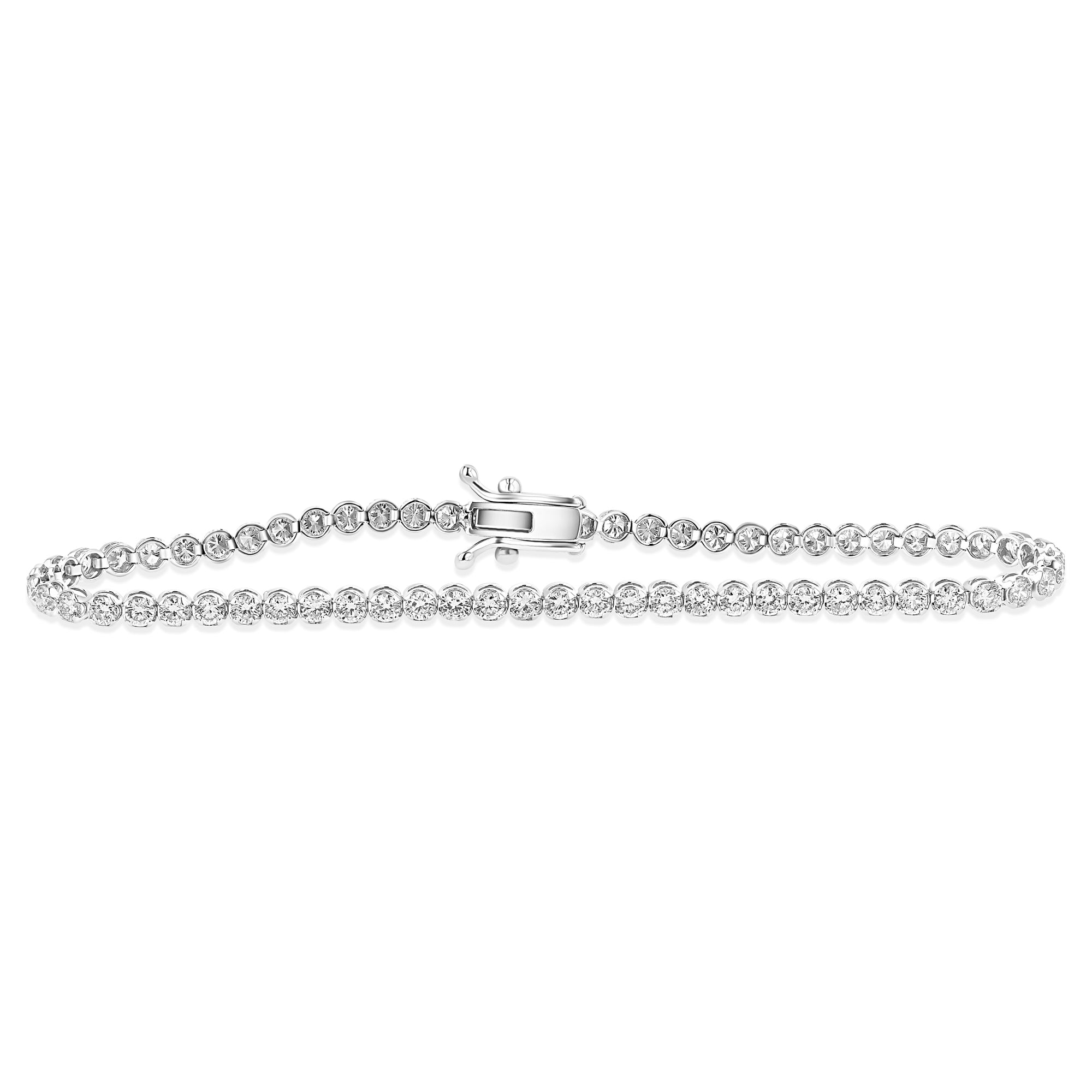 Round Tennis Bracelet 3 ctw