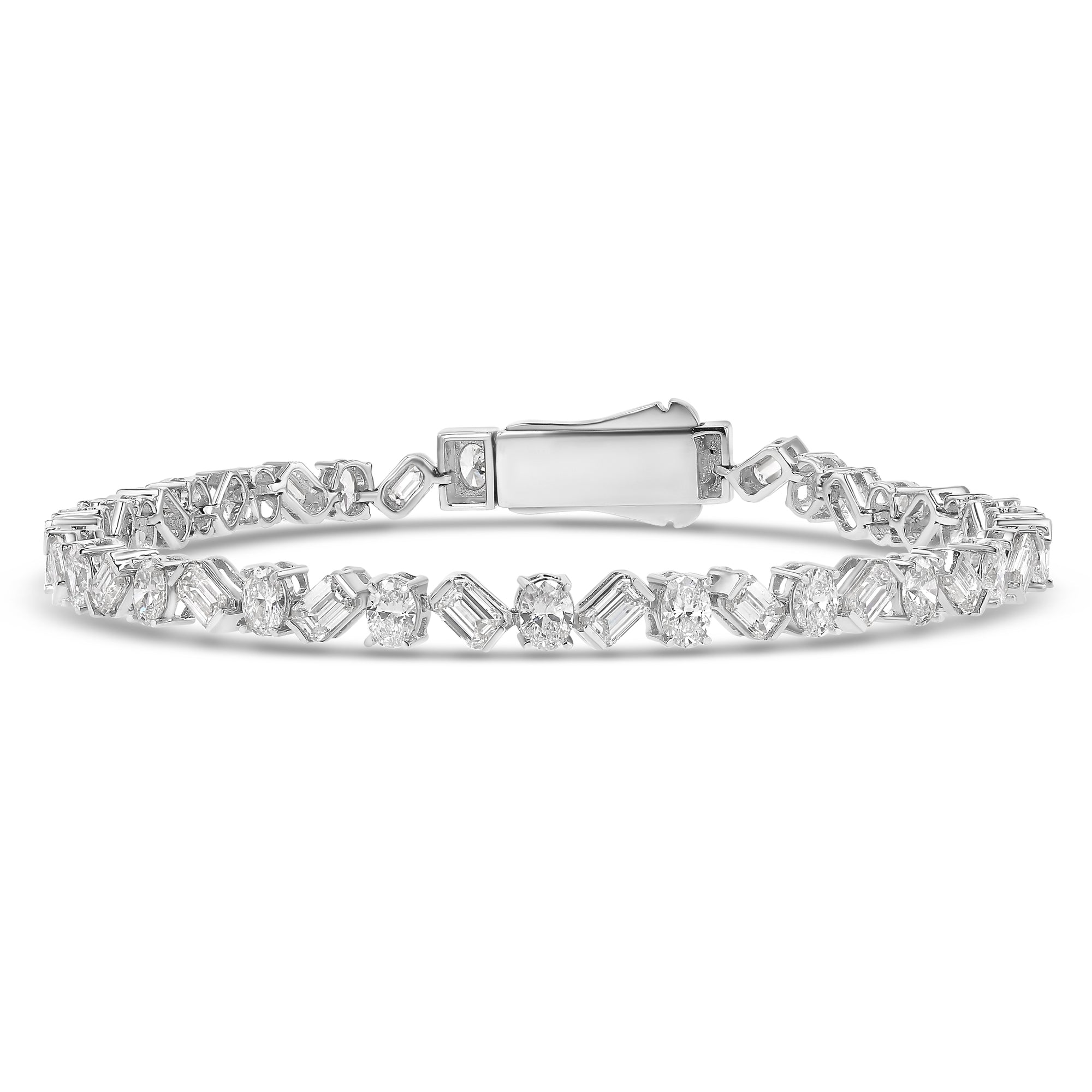 Multishape Lab Diamond Bracelet 9.5 ctw