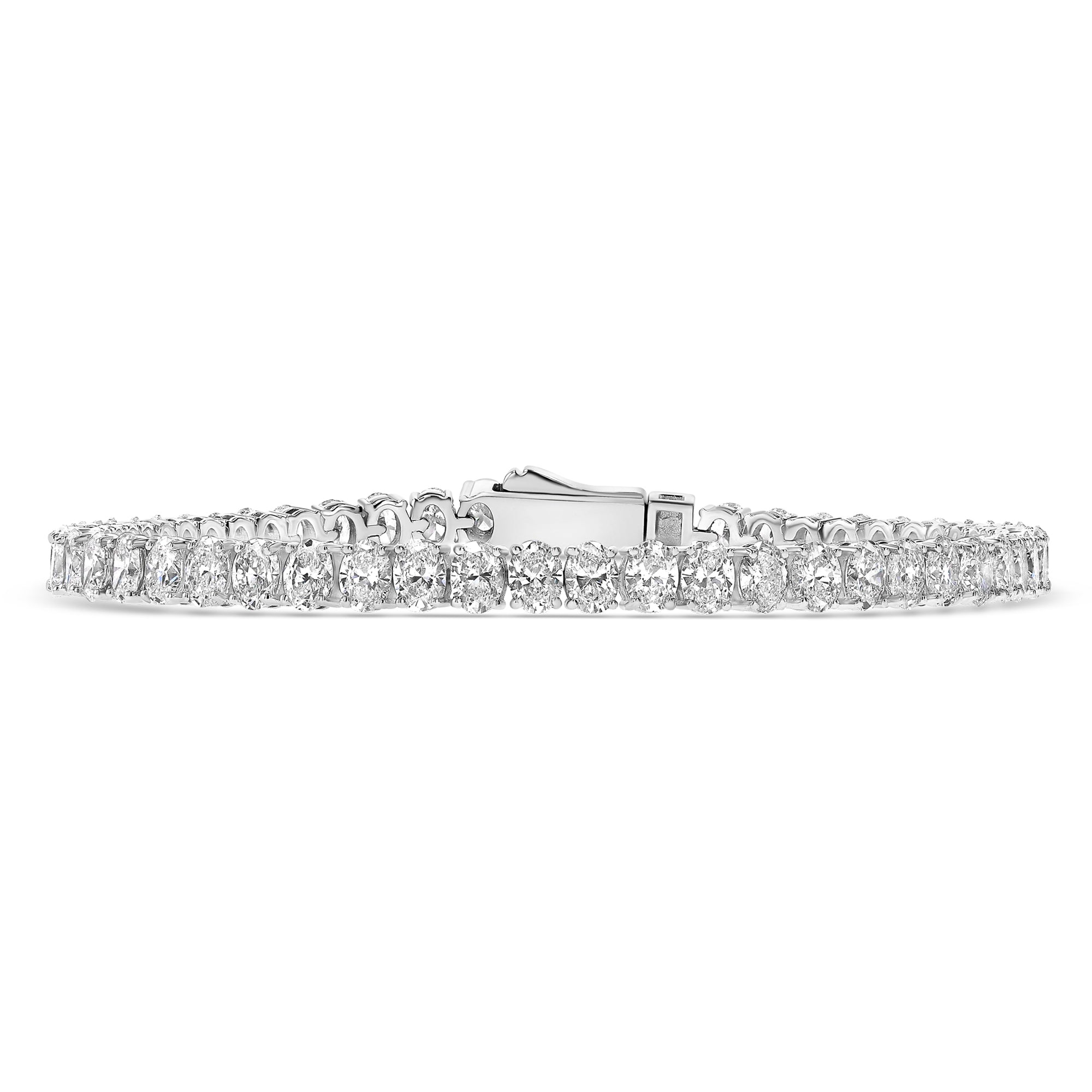 Oval Tennis Bracelet 11.5Ct