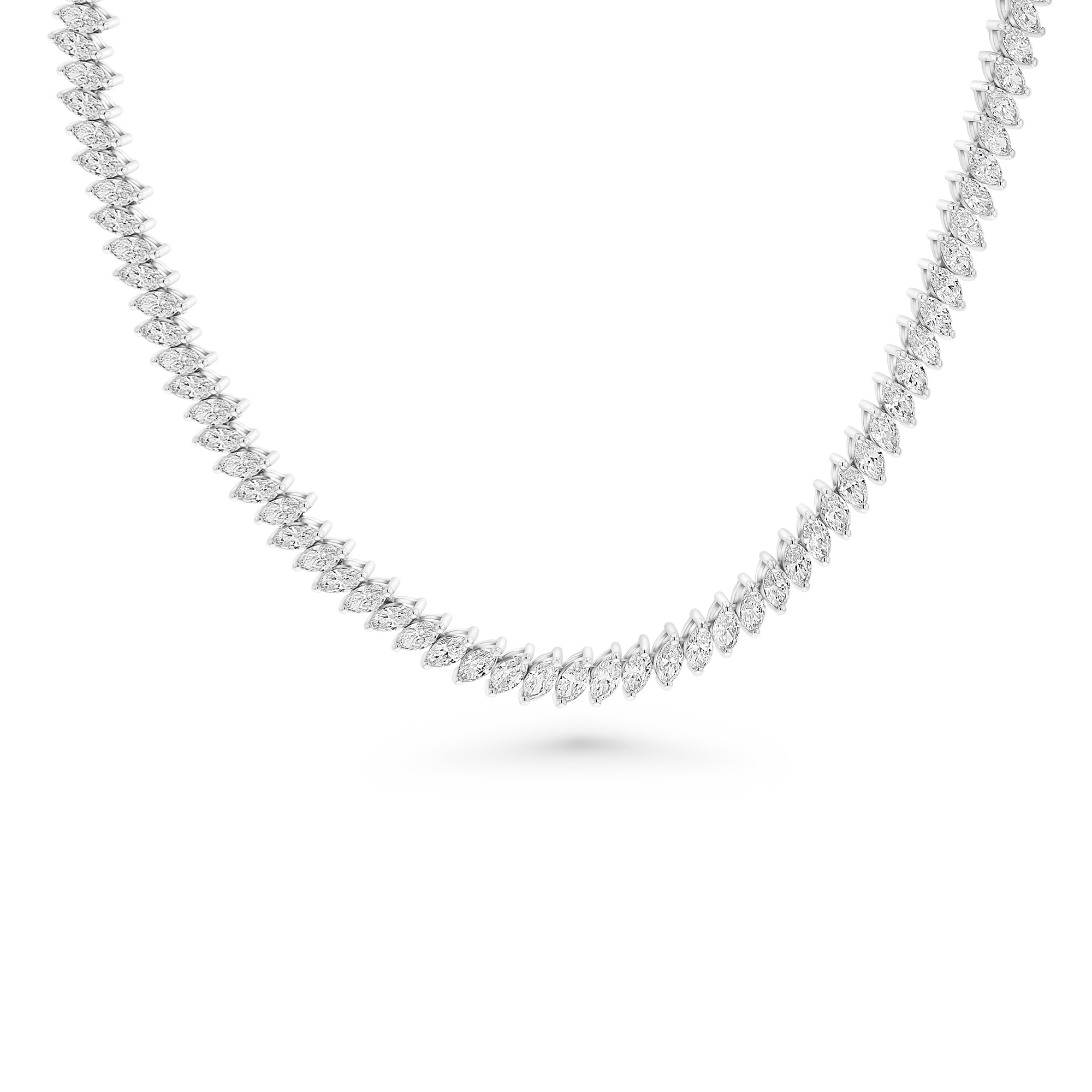 Marquise Necklace 12Ct
