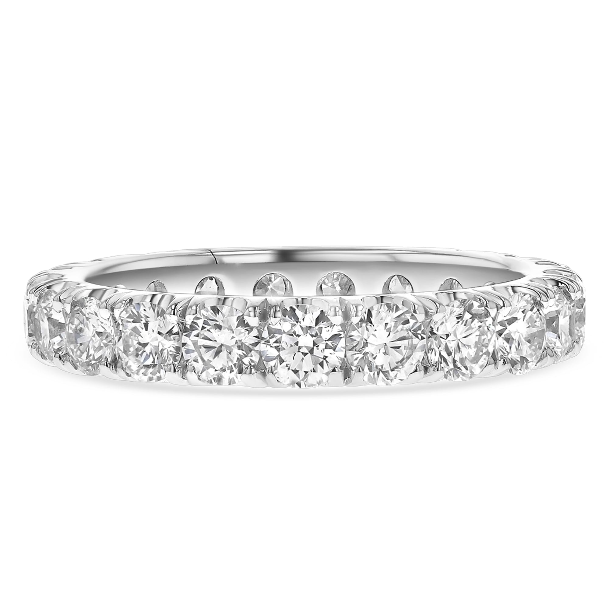 Round Eternity Band Ring 3.5Ct