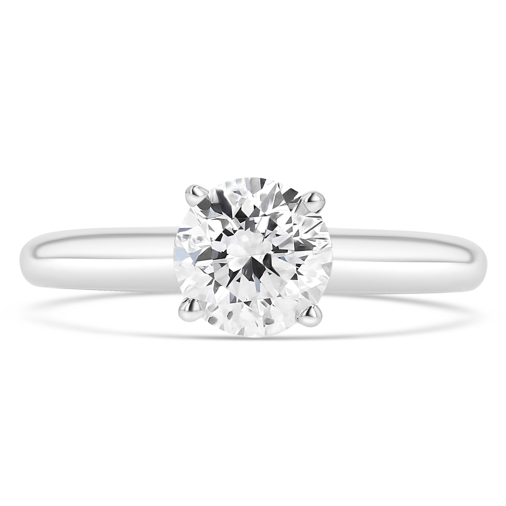 Round Solitaire Ring 1.04ct