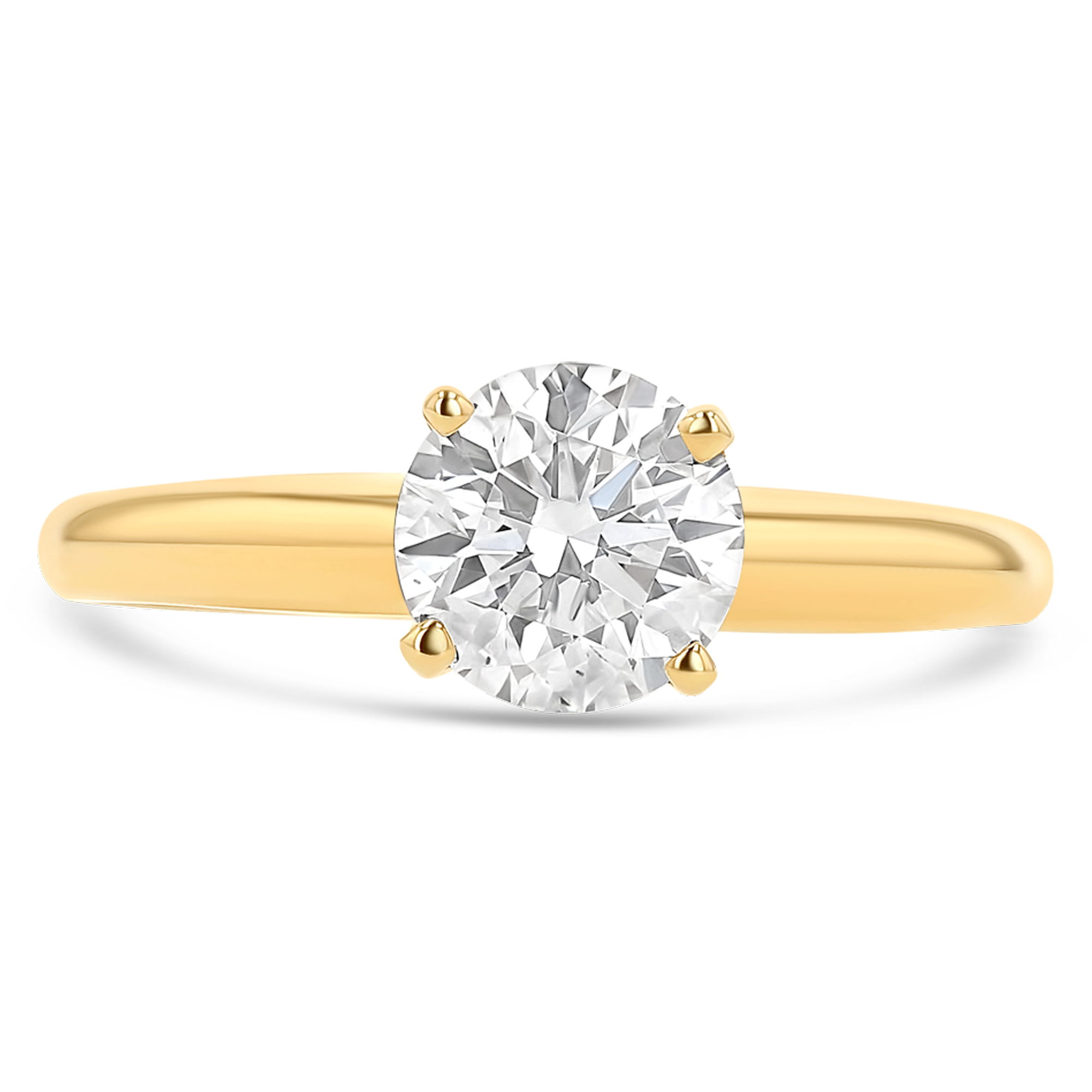Round Solitare Ring 1.03 Carats