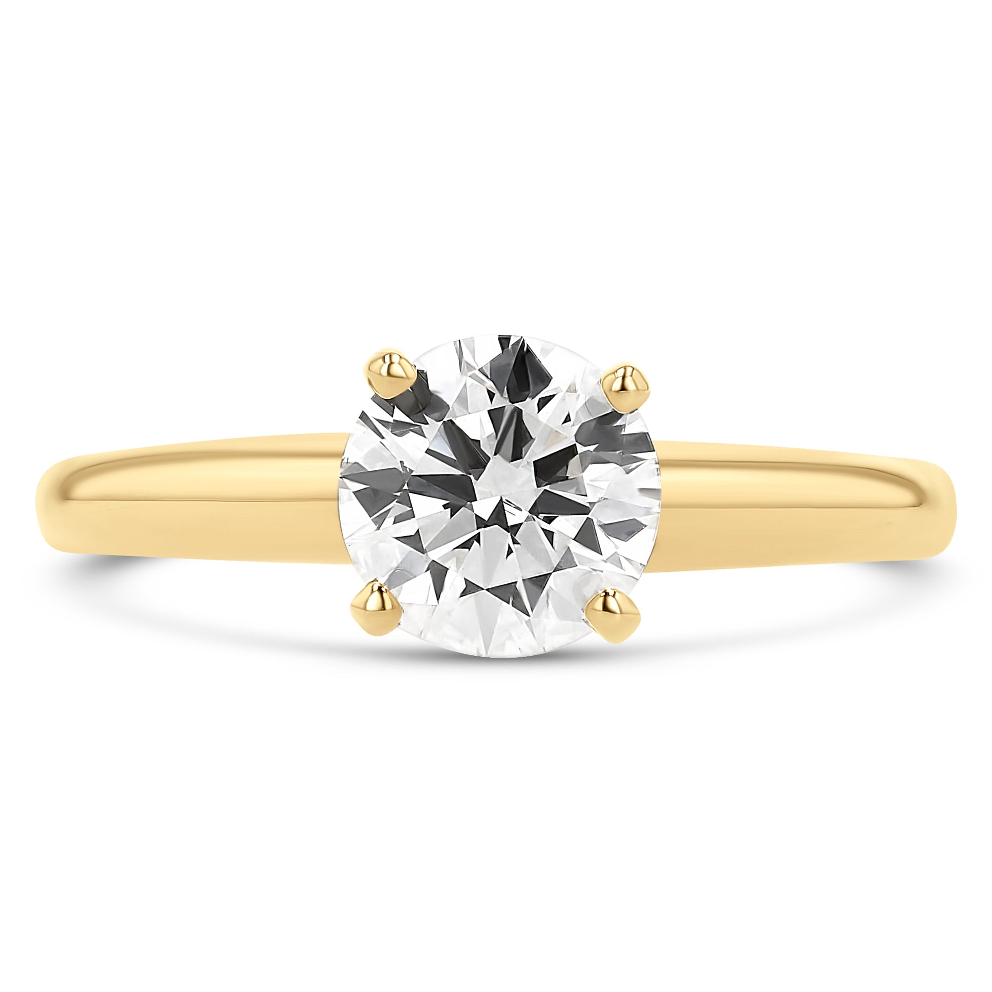 Round Solitaire Ring 1.03ct