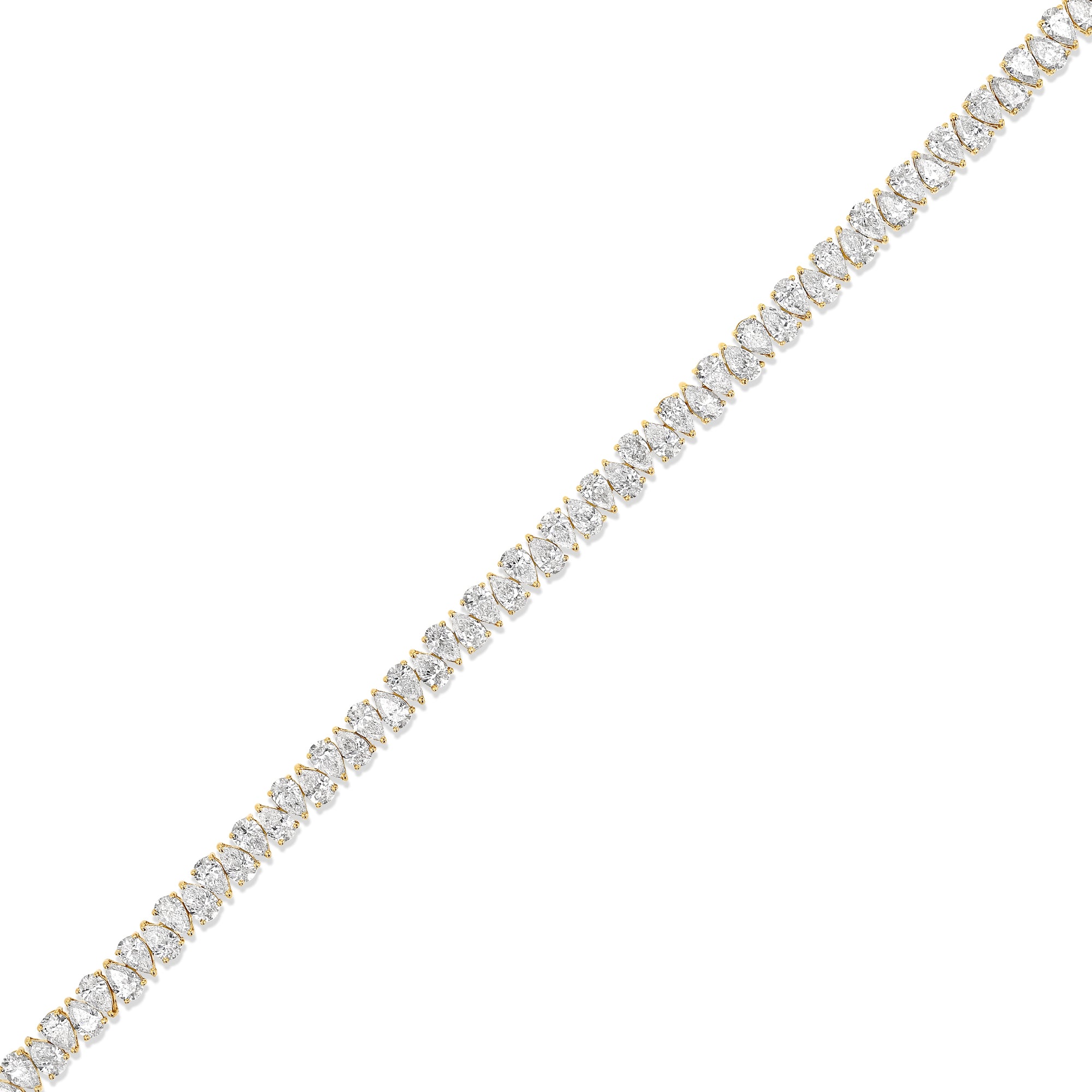 Pear Tennis Bracelet 7.5 ctw