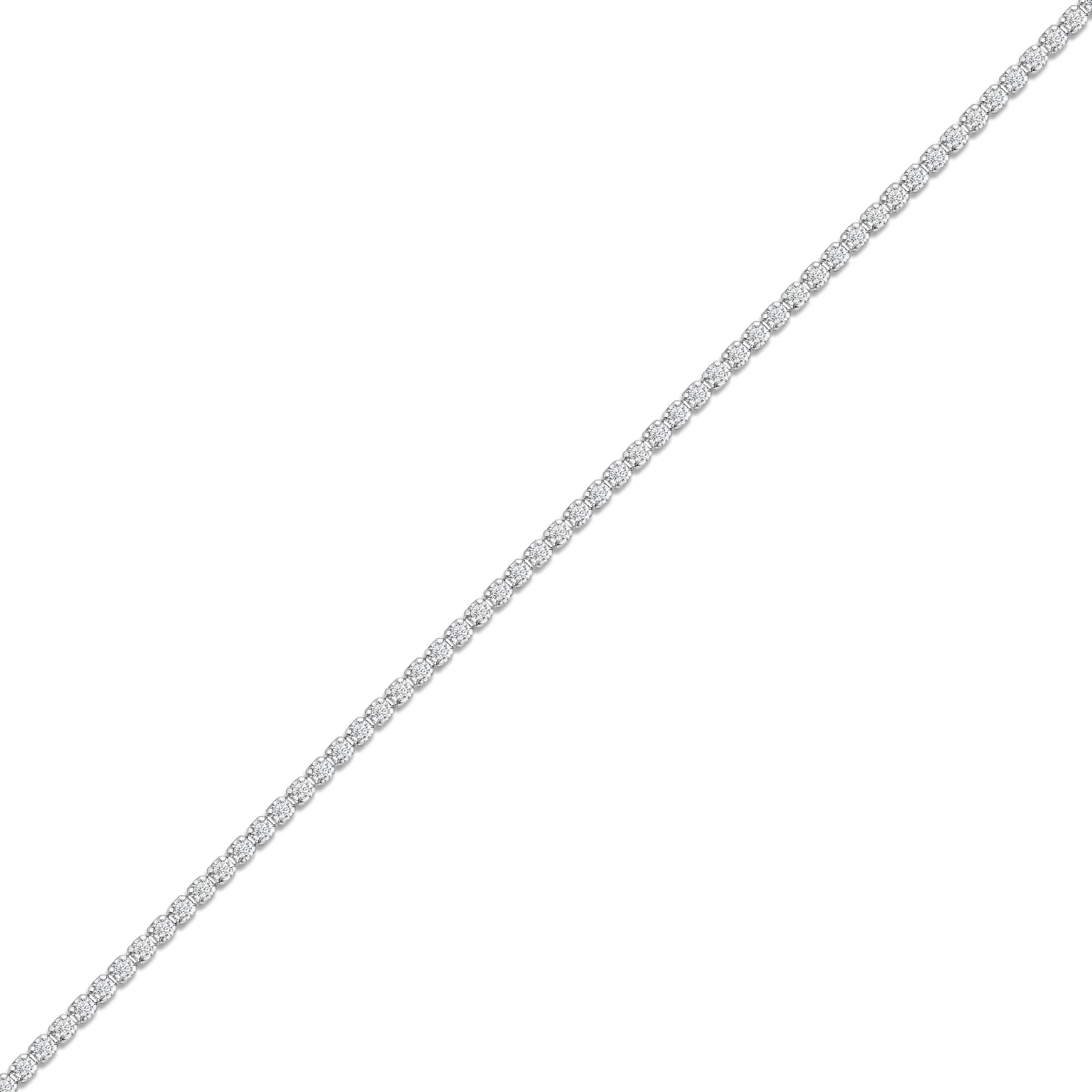 Petite Round Tennis Bracelet 1.1 ctw