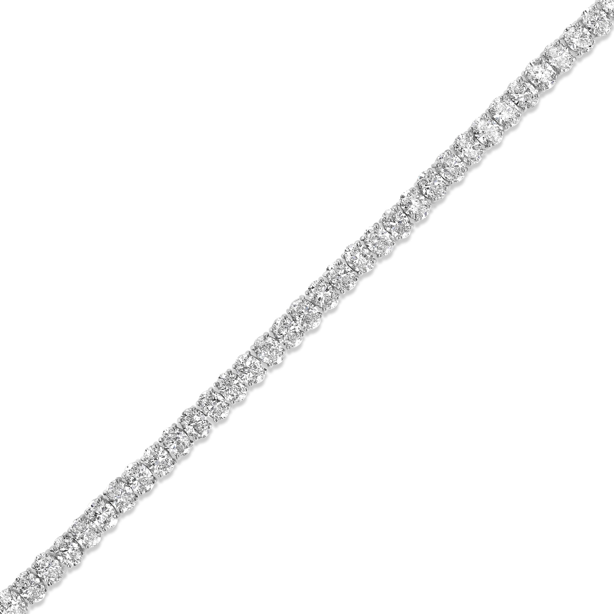 Oval Tennis Bracelet 11.5Ct