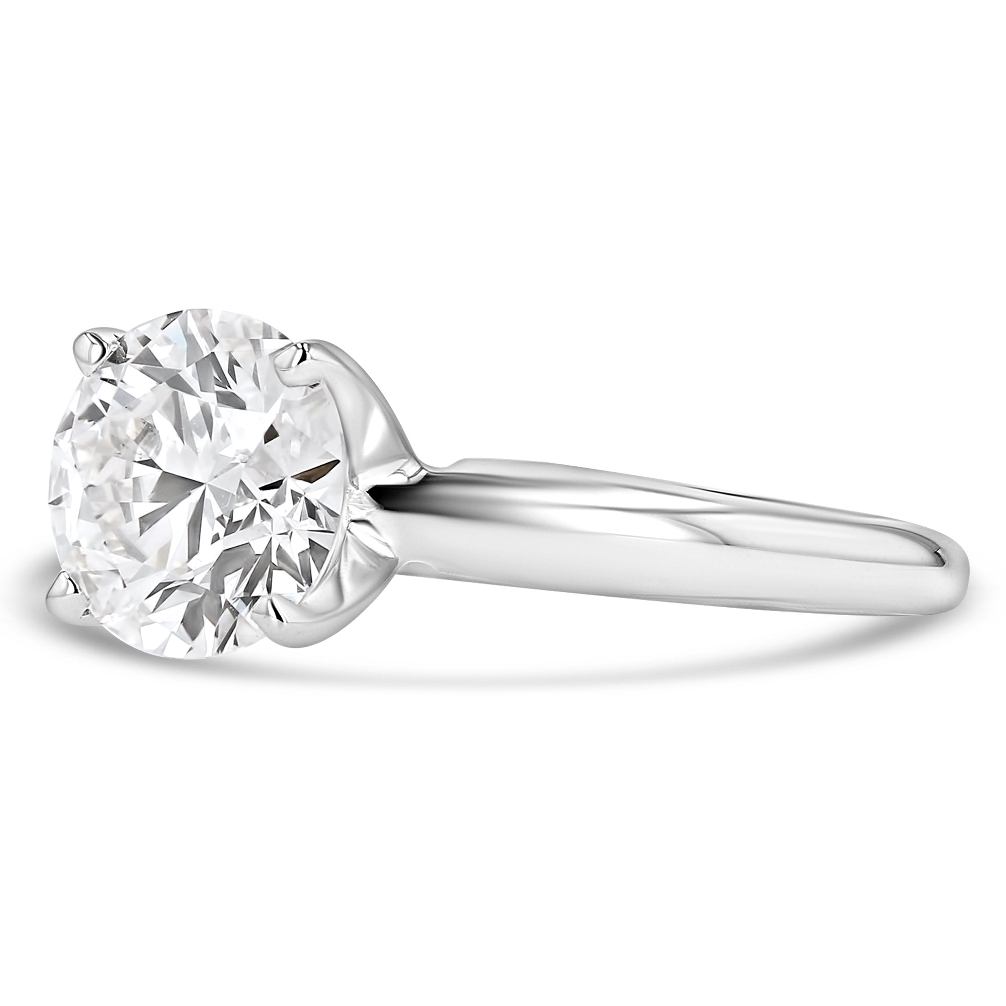 Round Solitaire Ring 2.01ct