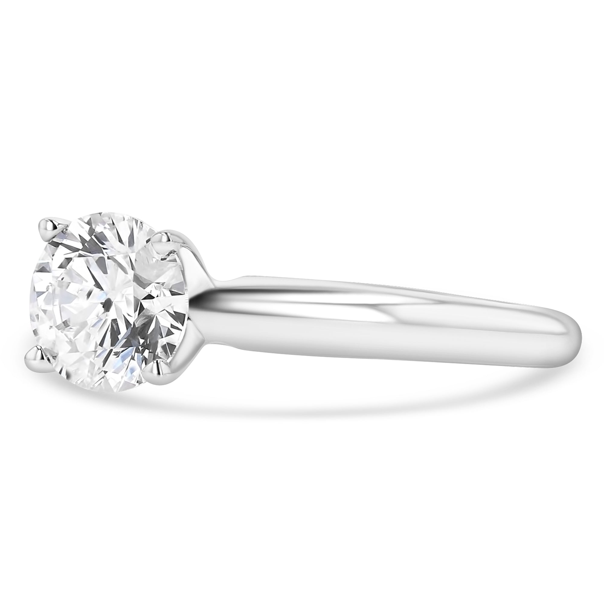 Round Solitaire Ring 1.04ct