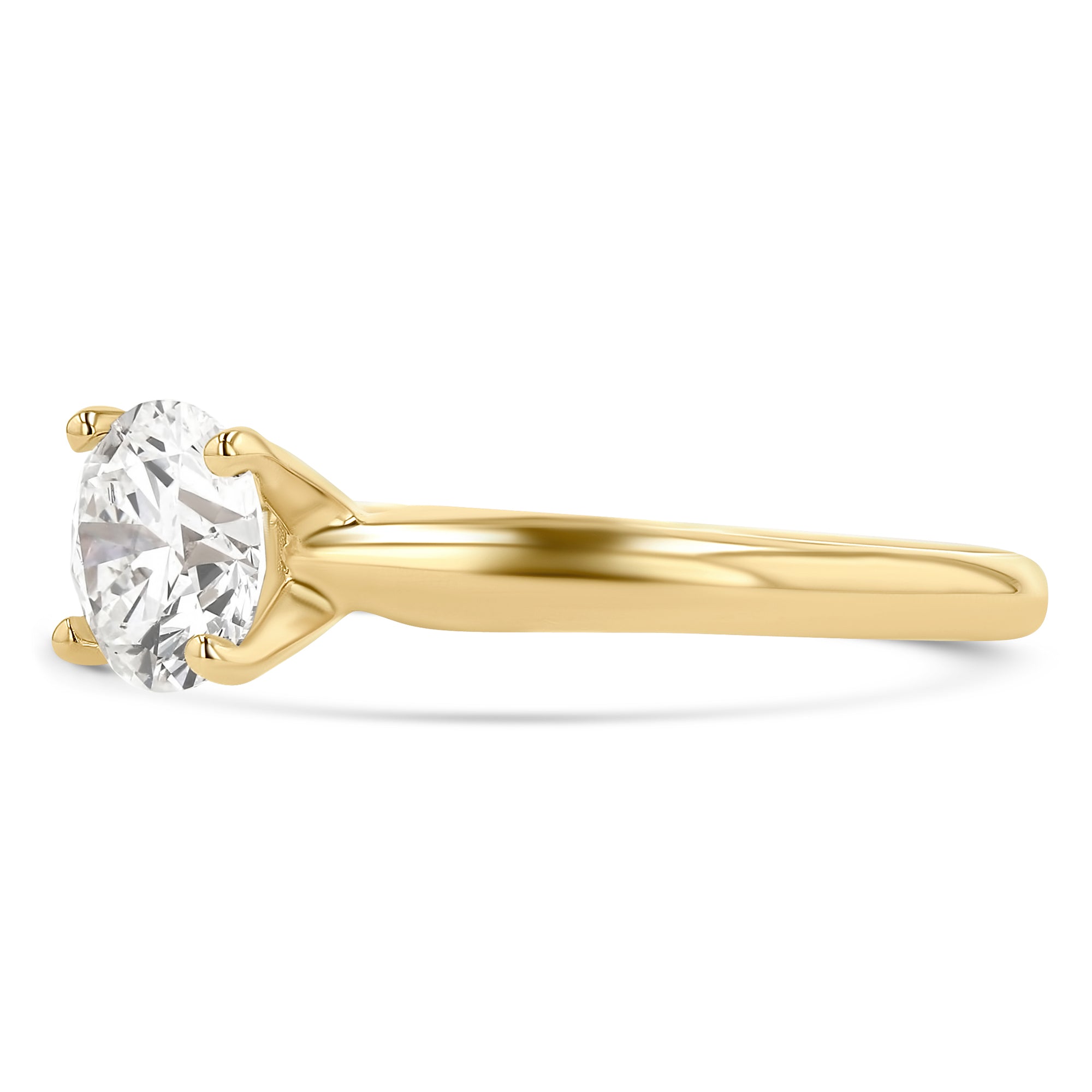 Round Solitaire Ring 1.03ct