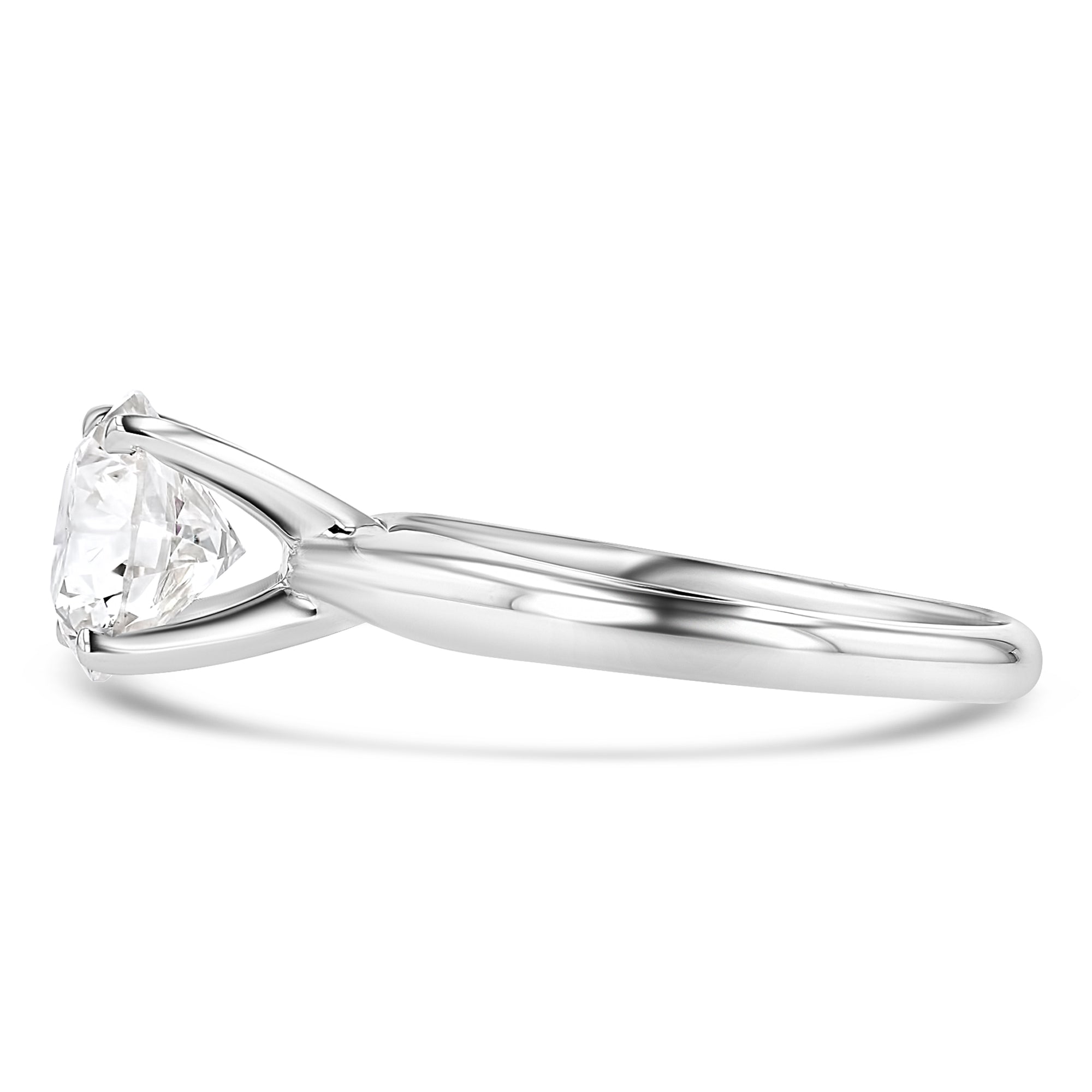 Round Solitaire Ring 2.01ct