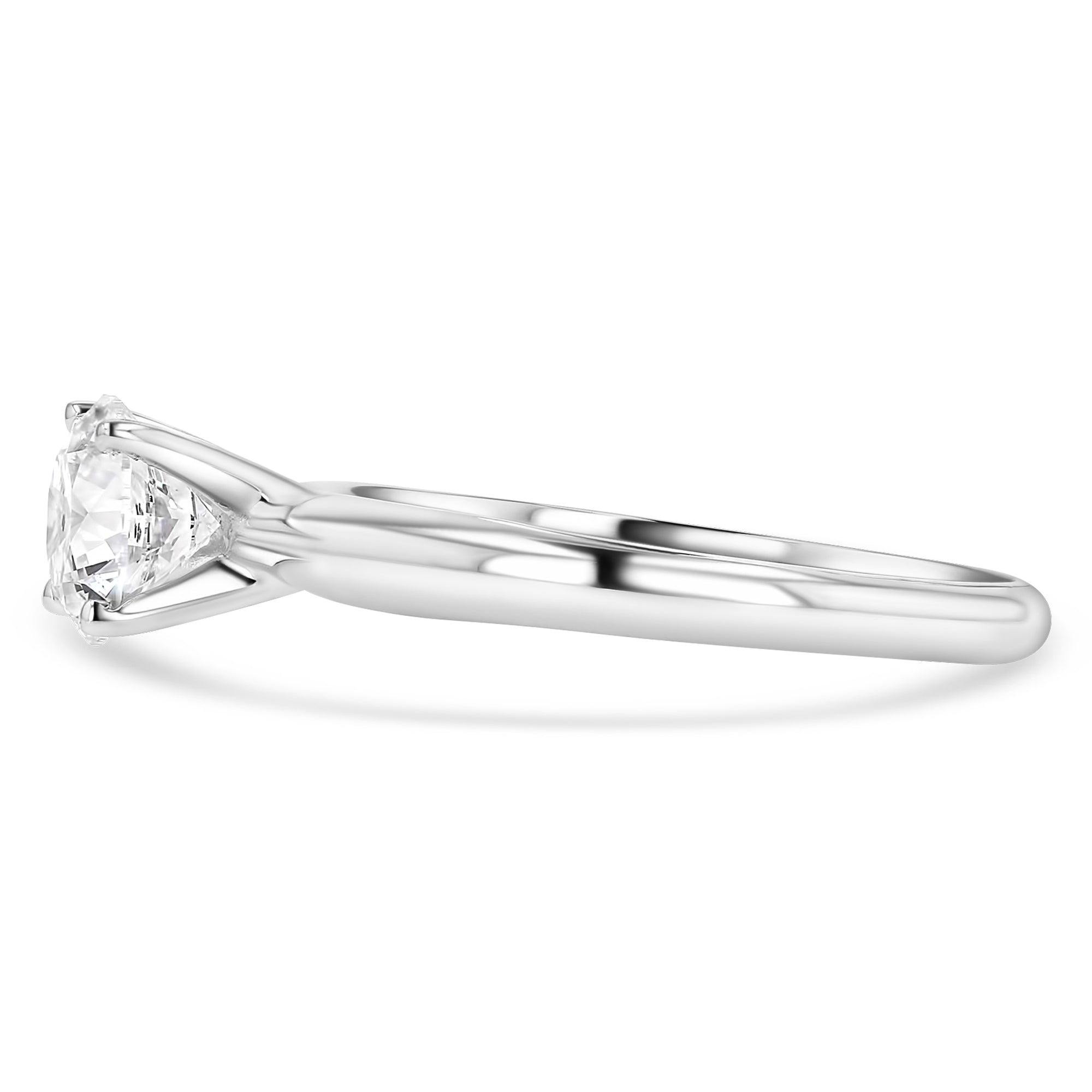 Round Solitaire Ring 1.04ct