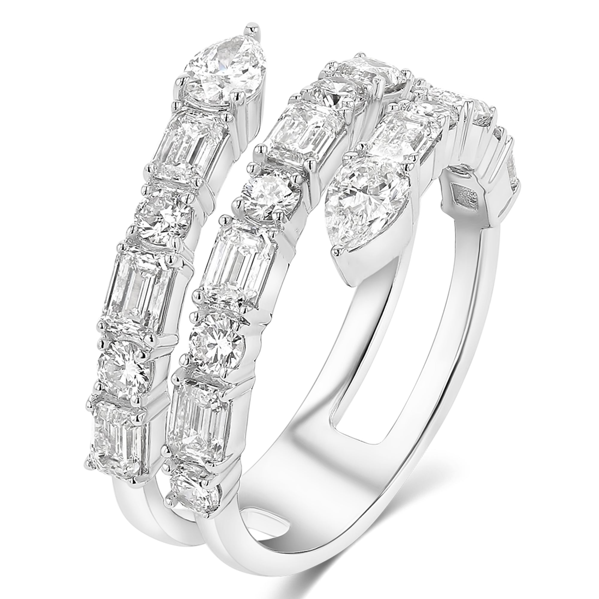 Snake Shaped Fancy Ring