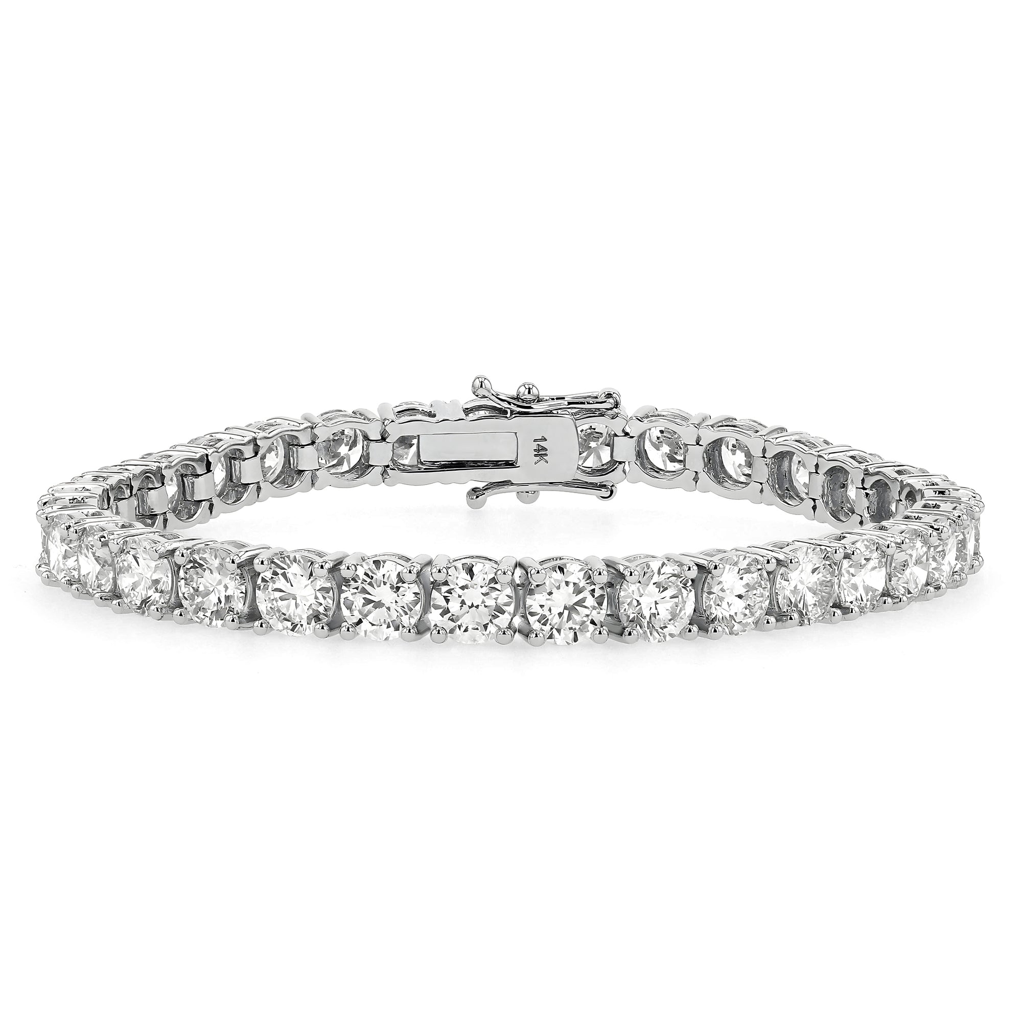 Tennis Bracelet Round 16.4Ct