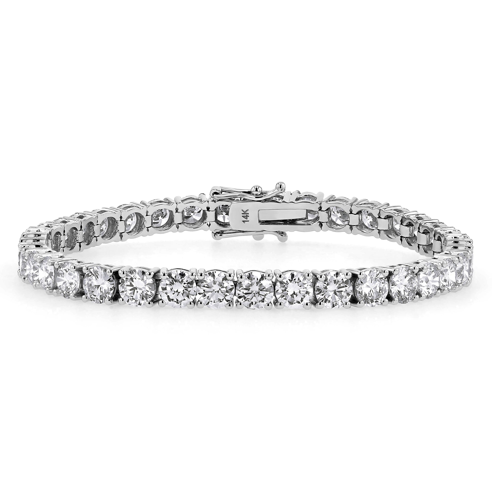 Round Tennis Bracelet 13.5 ctw
