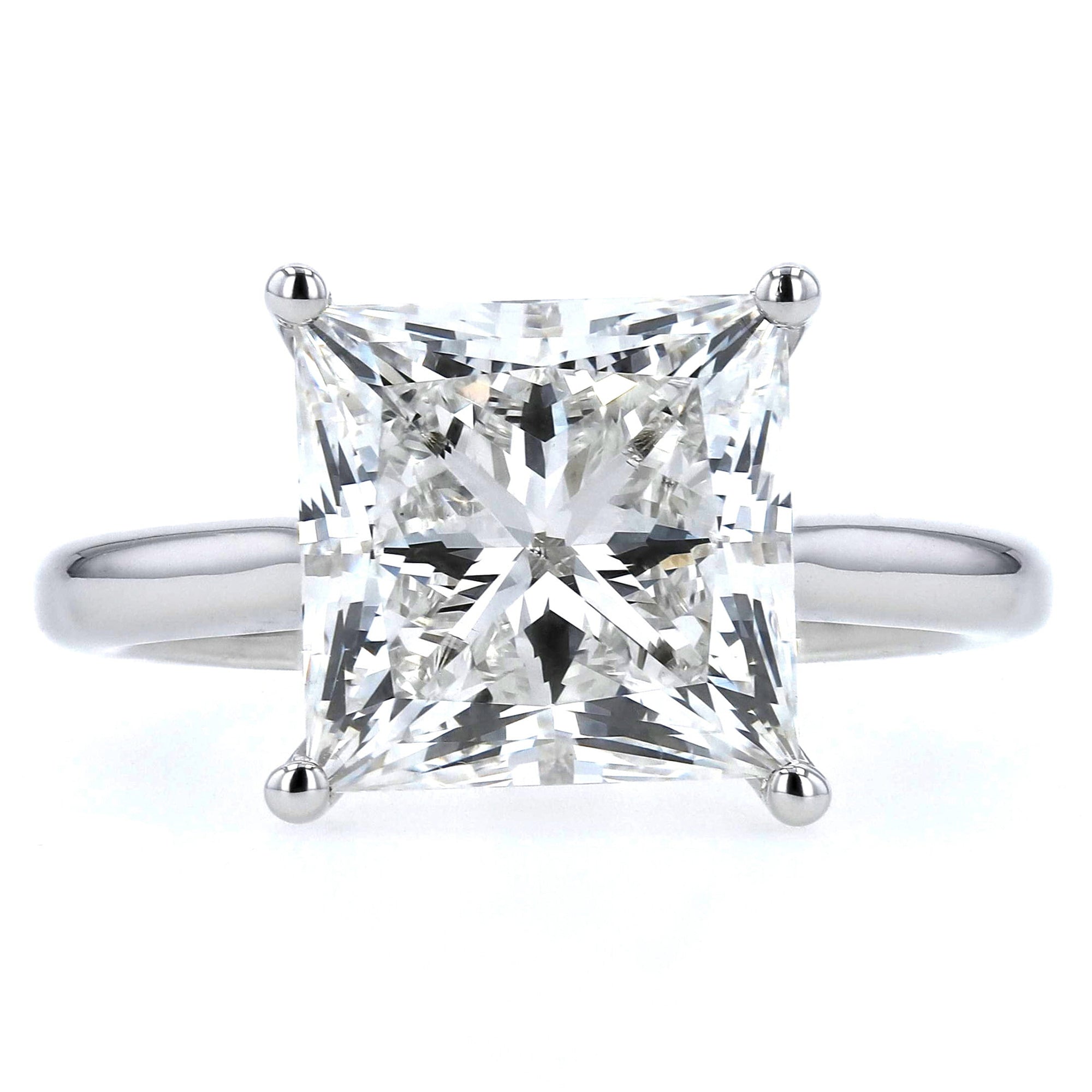 Princess Engagement Ring 6Ct