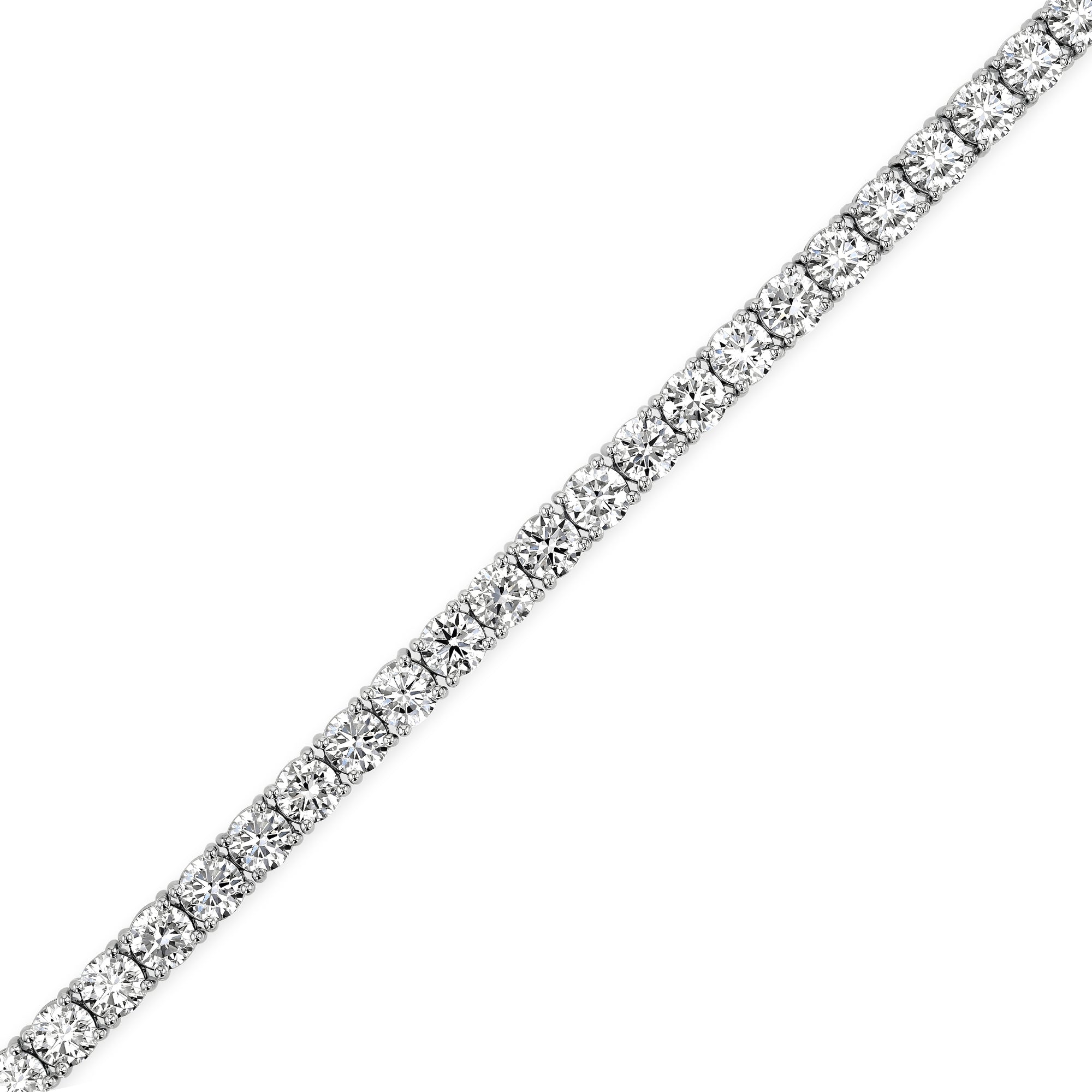 Tennis Bracelet Round 16.4Ct