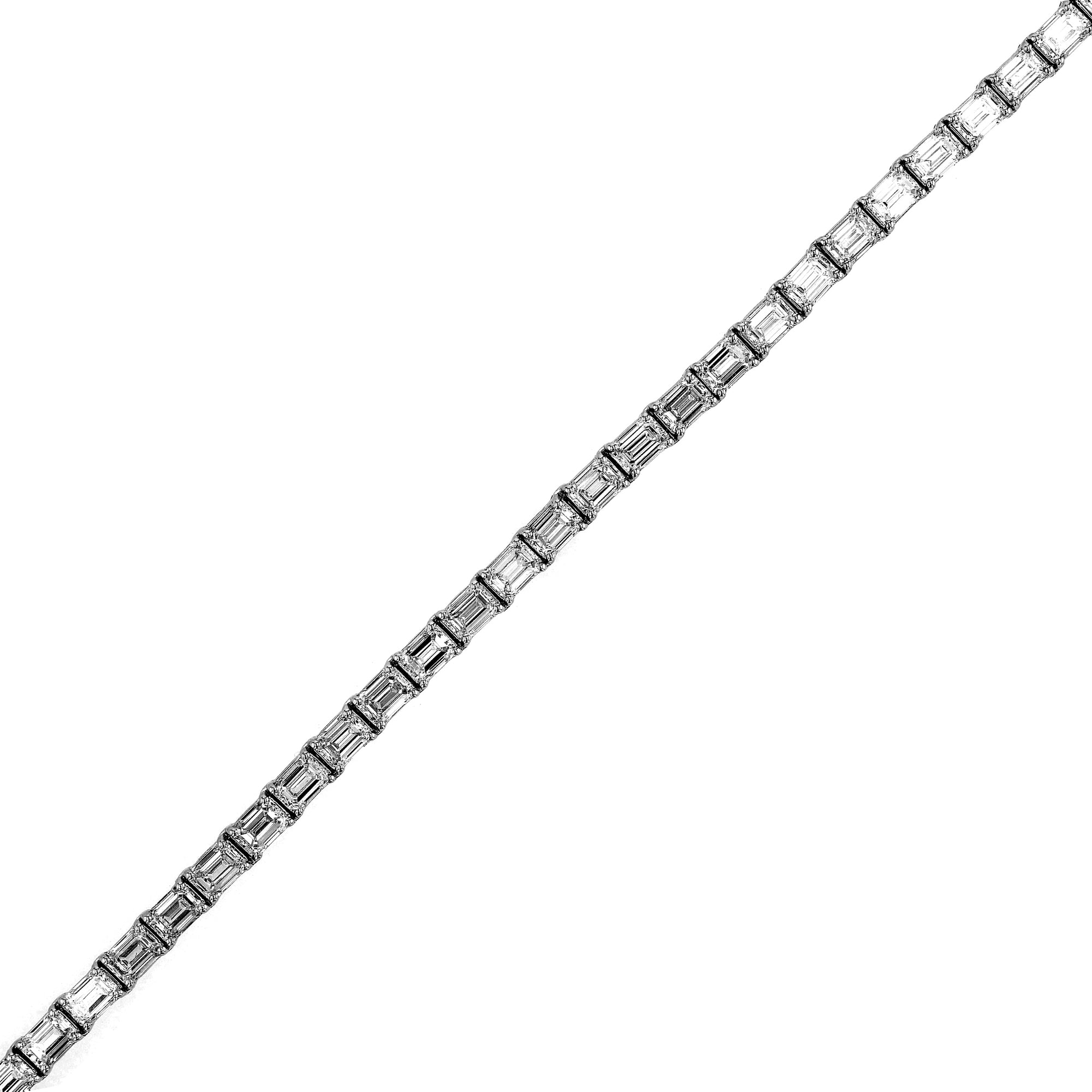Emerald Tennis Bracelet 9.4 ctw