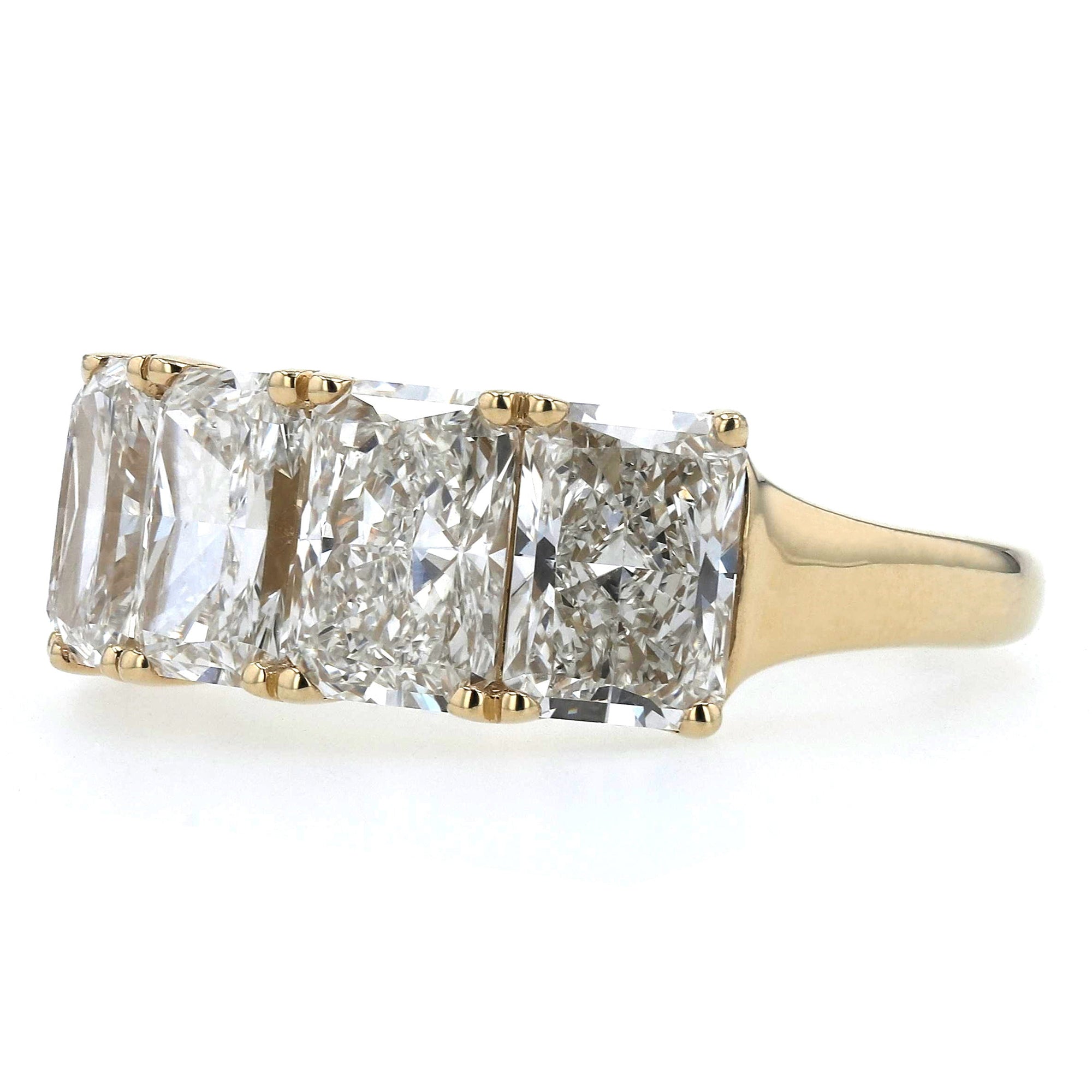 5 Radiant Stone Ring