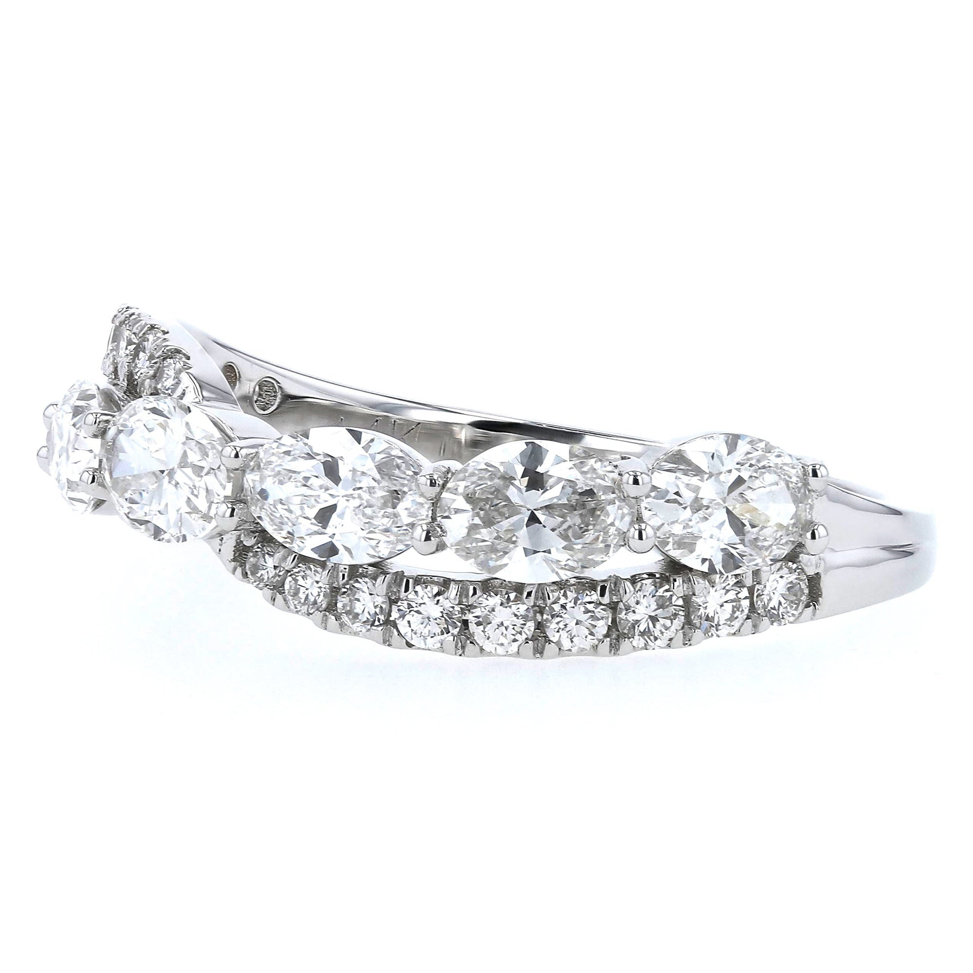 Marquise/Round Band Fashion Ring