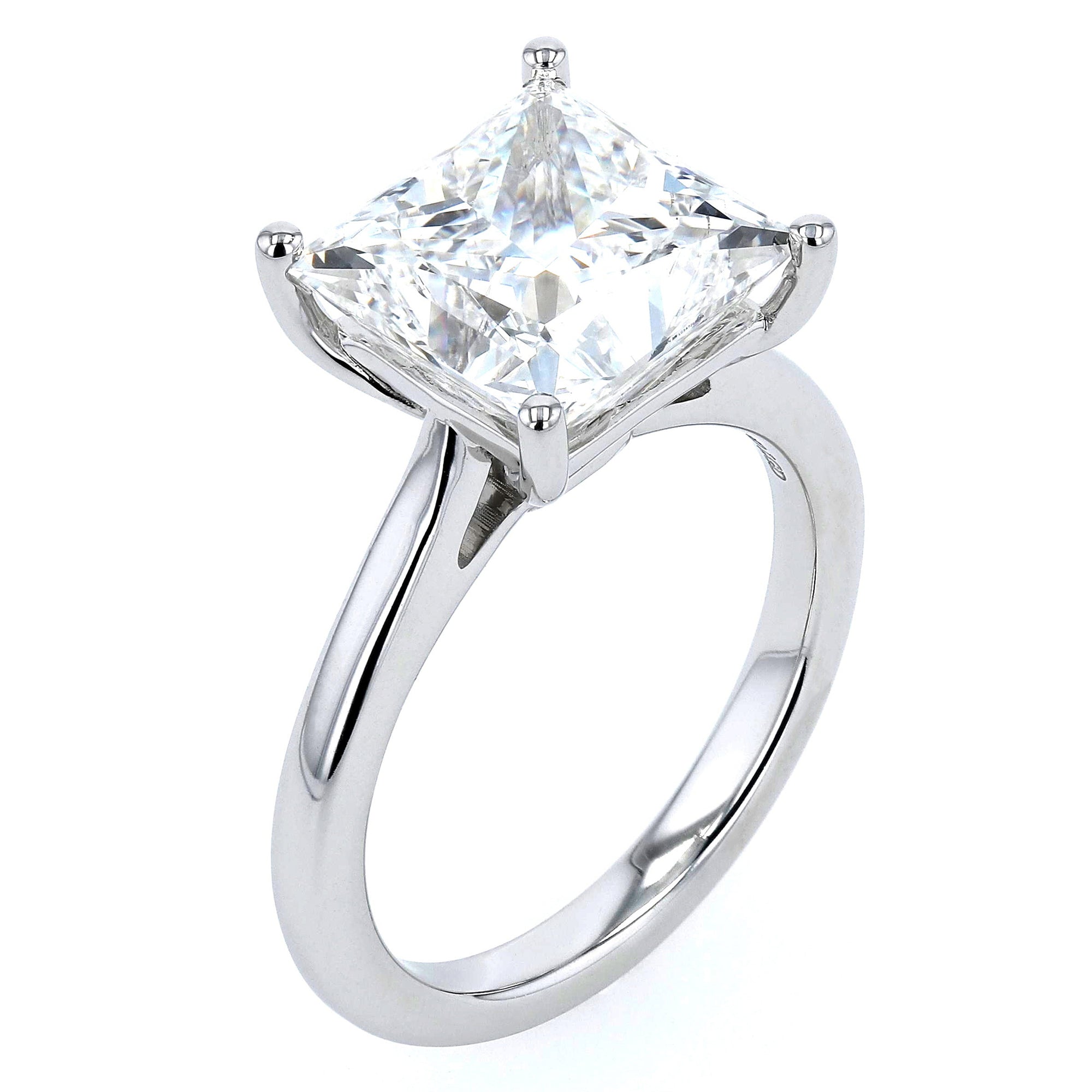 Princess Engagement Ring 6Ct