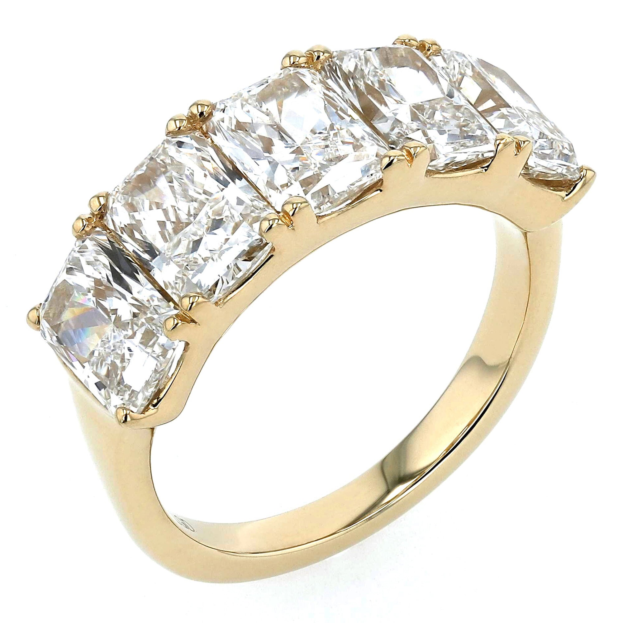 5 Radiant Stone Ring