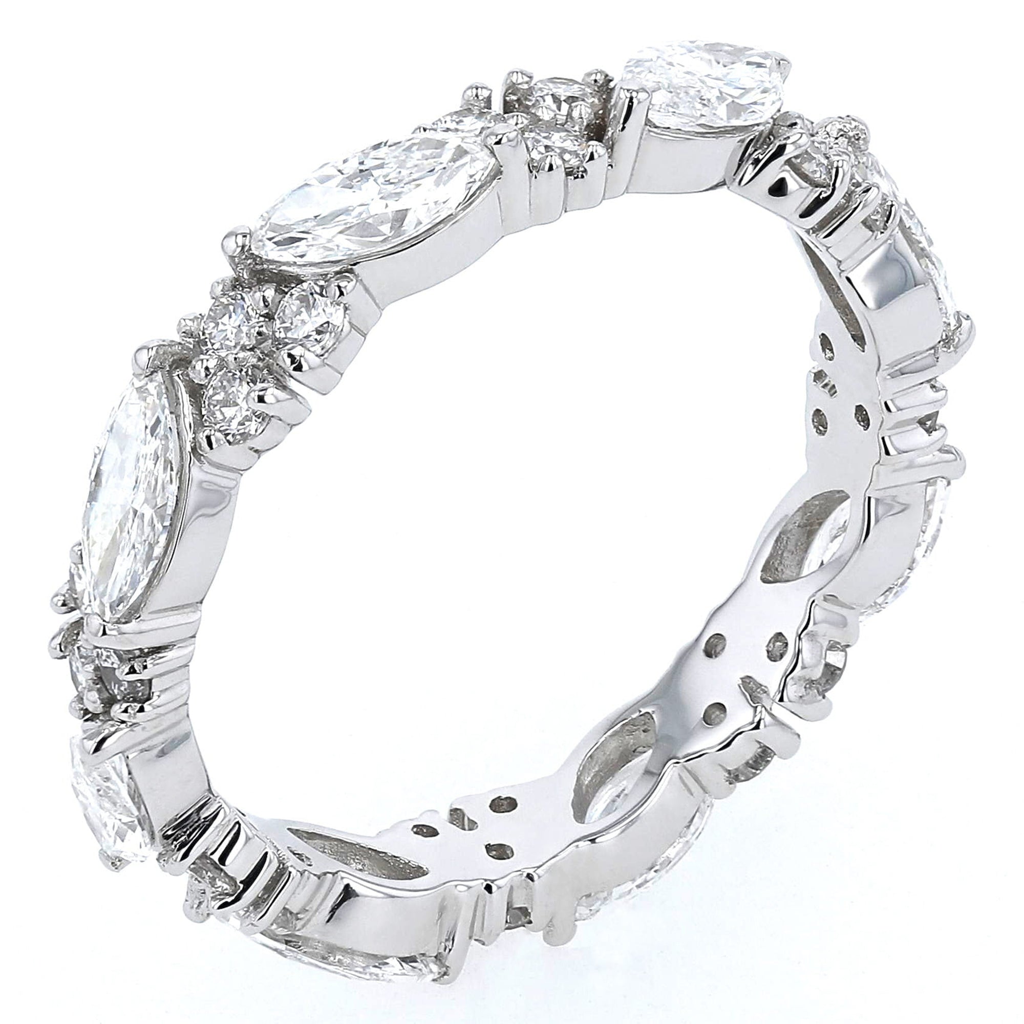 Ring Marquise/Round Fancy Shape Band