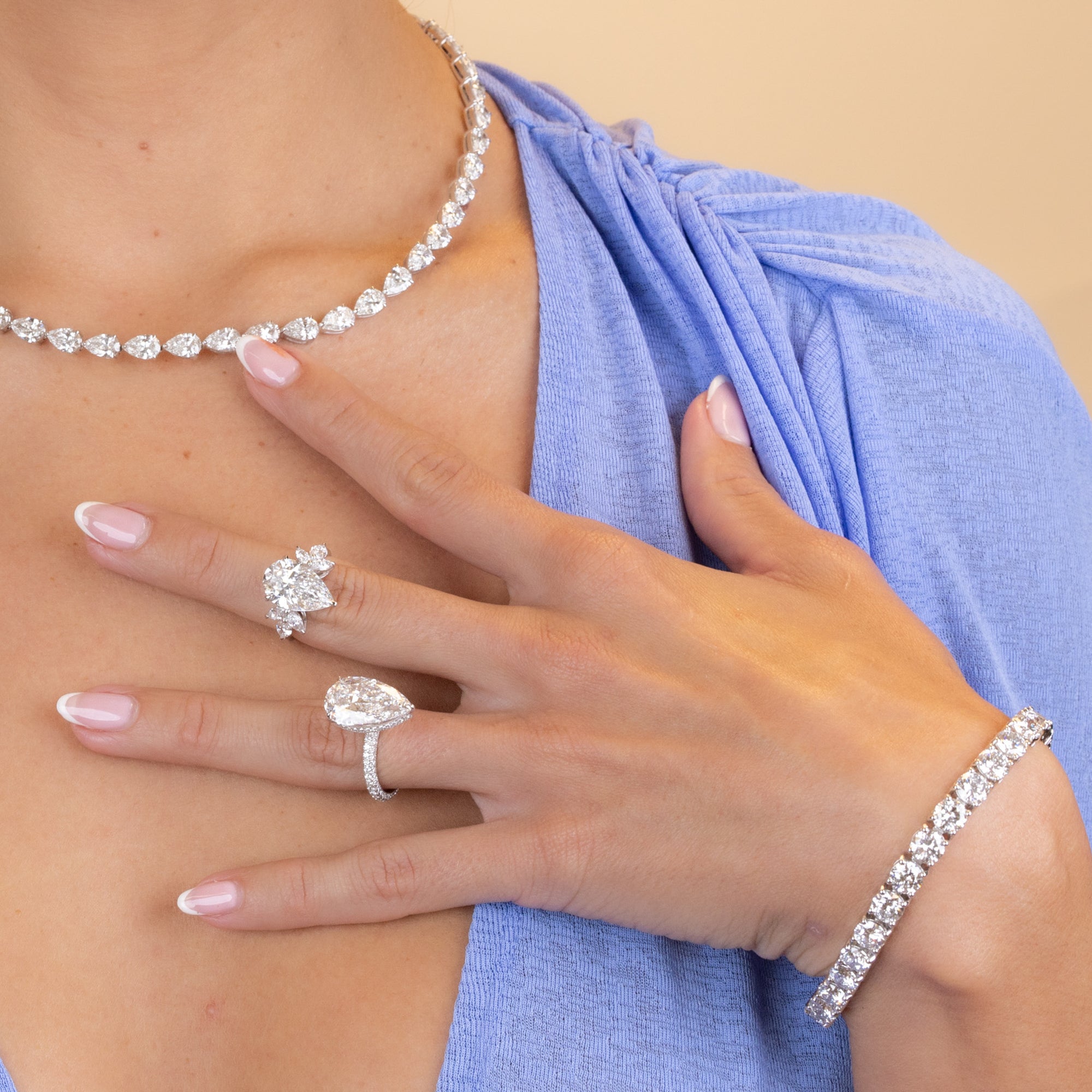 Tennis Bracelet Round 21Ct
