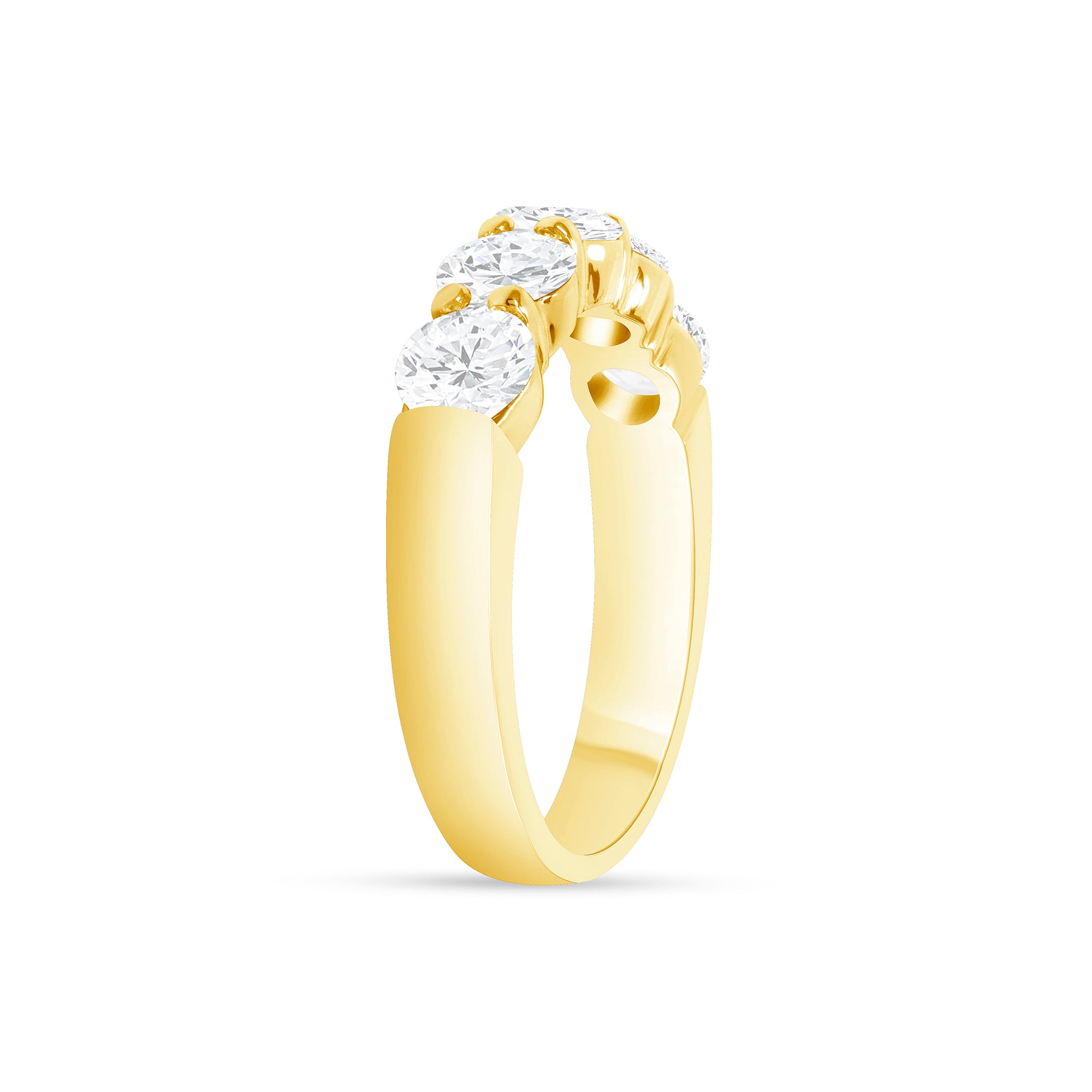 5 Stone Ring 1.5Ct