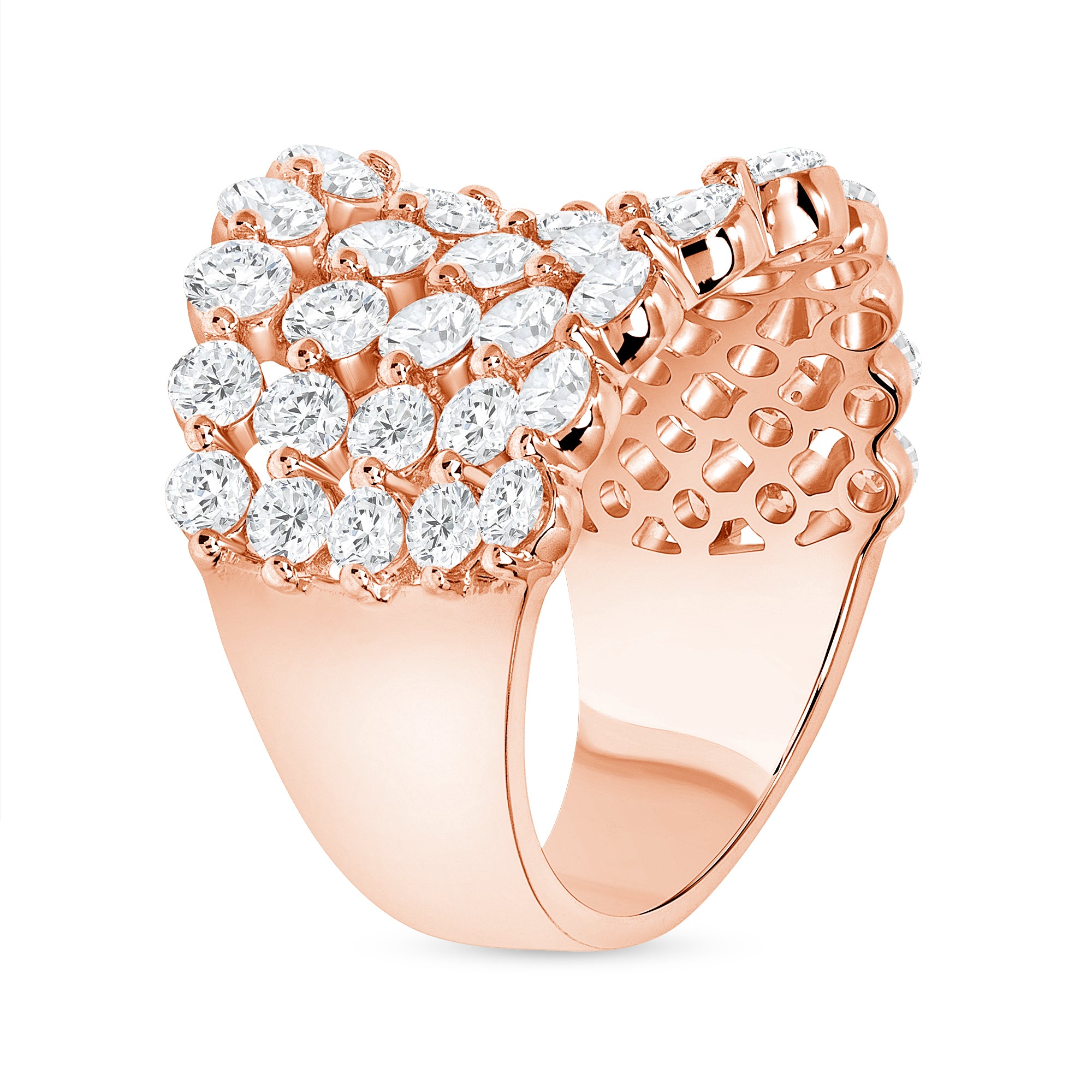 Cocktail Ring 4.45Ct
