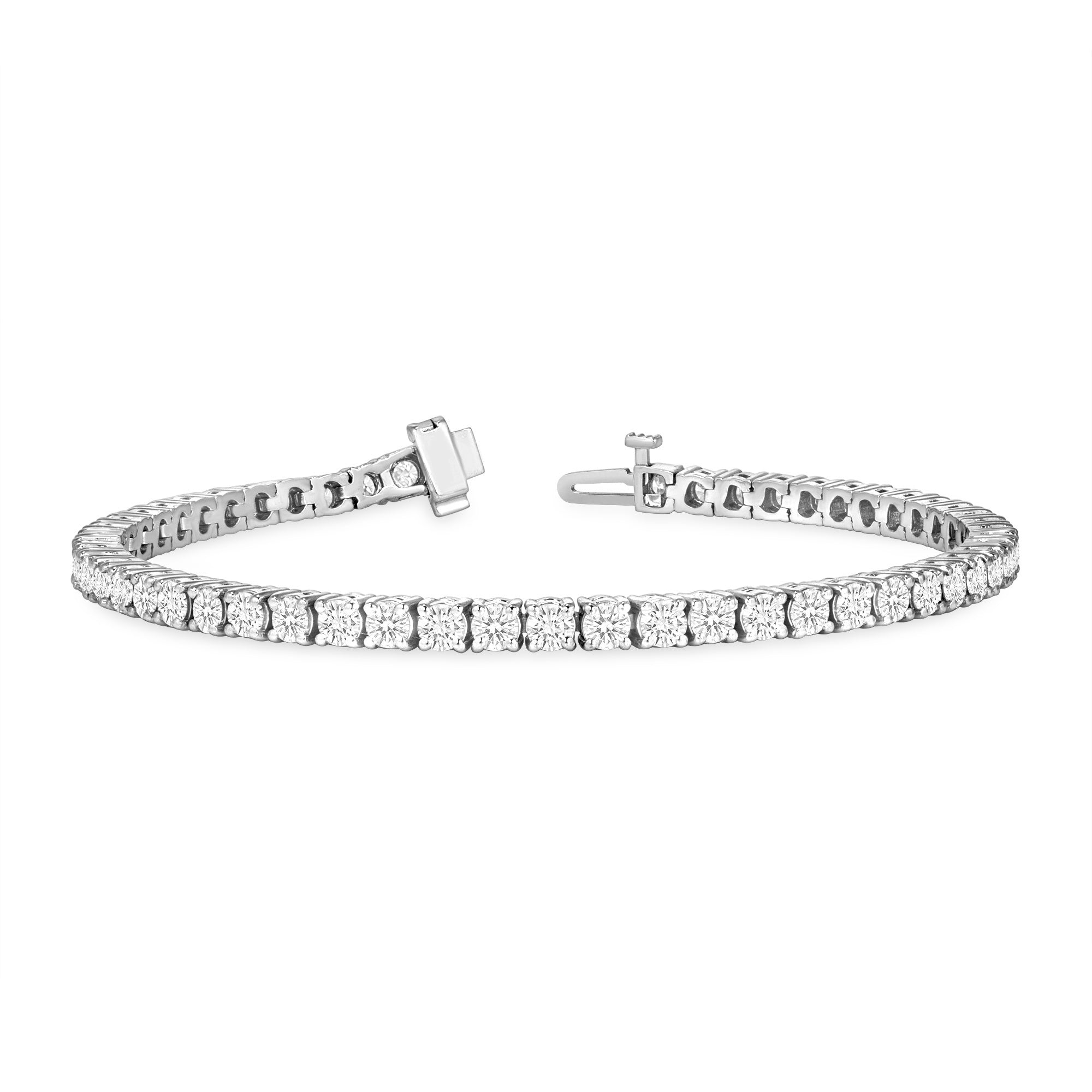 Round Tennis Bracelet 17.2Ct