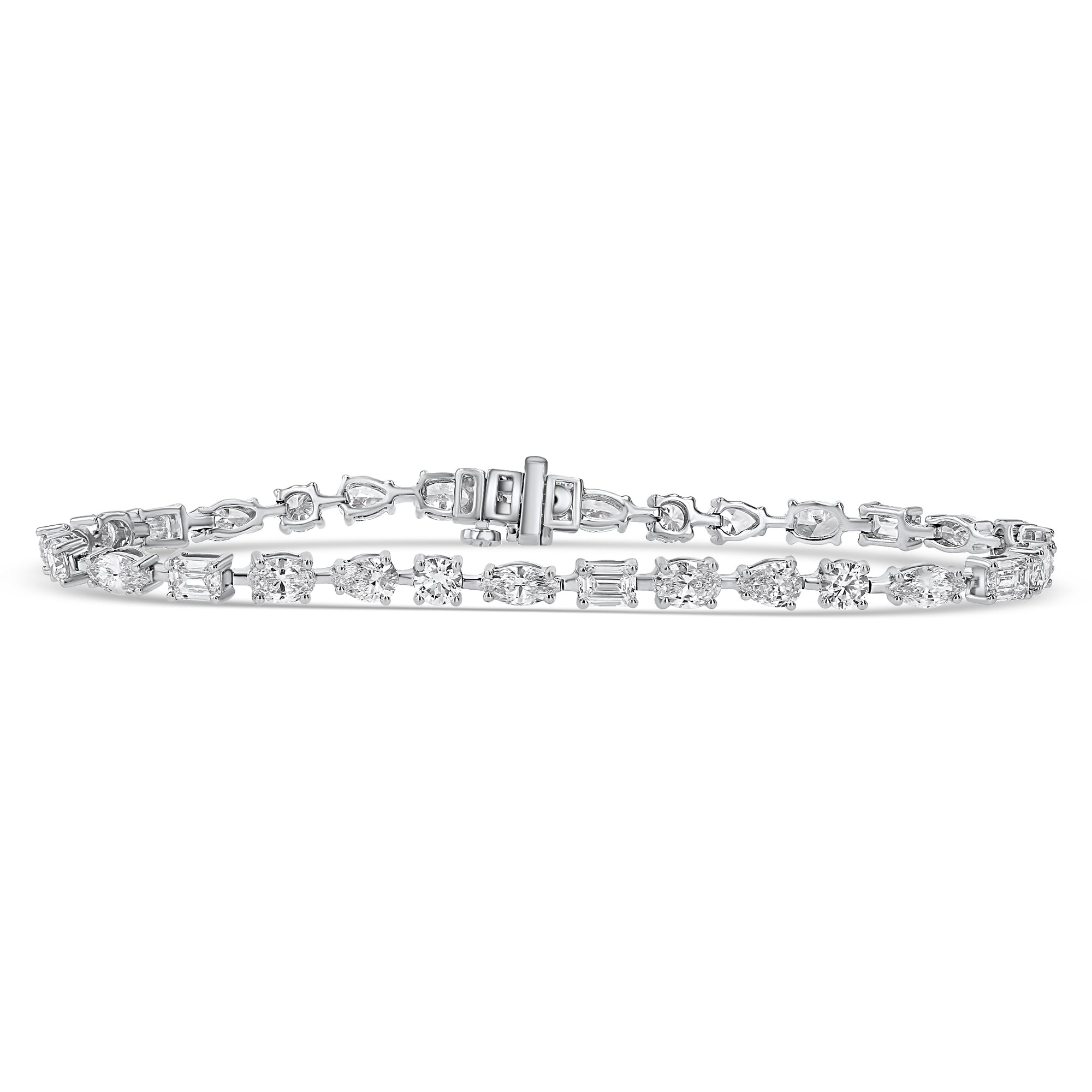 Multishape Lab Diamond Bracelet 6.1 ctw