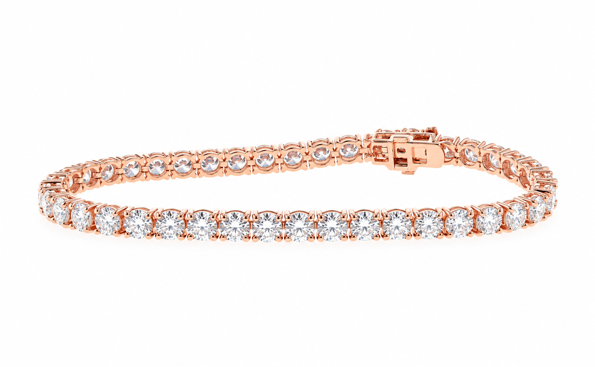 The Rose Gold Tennis Bracelet