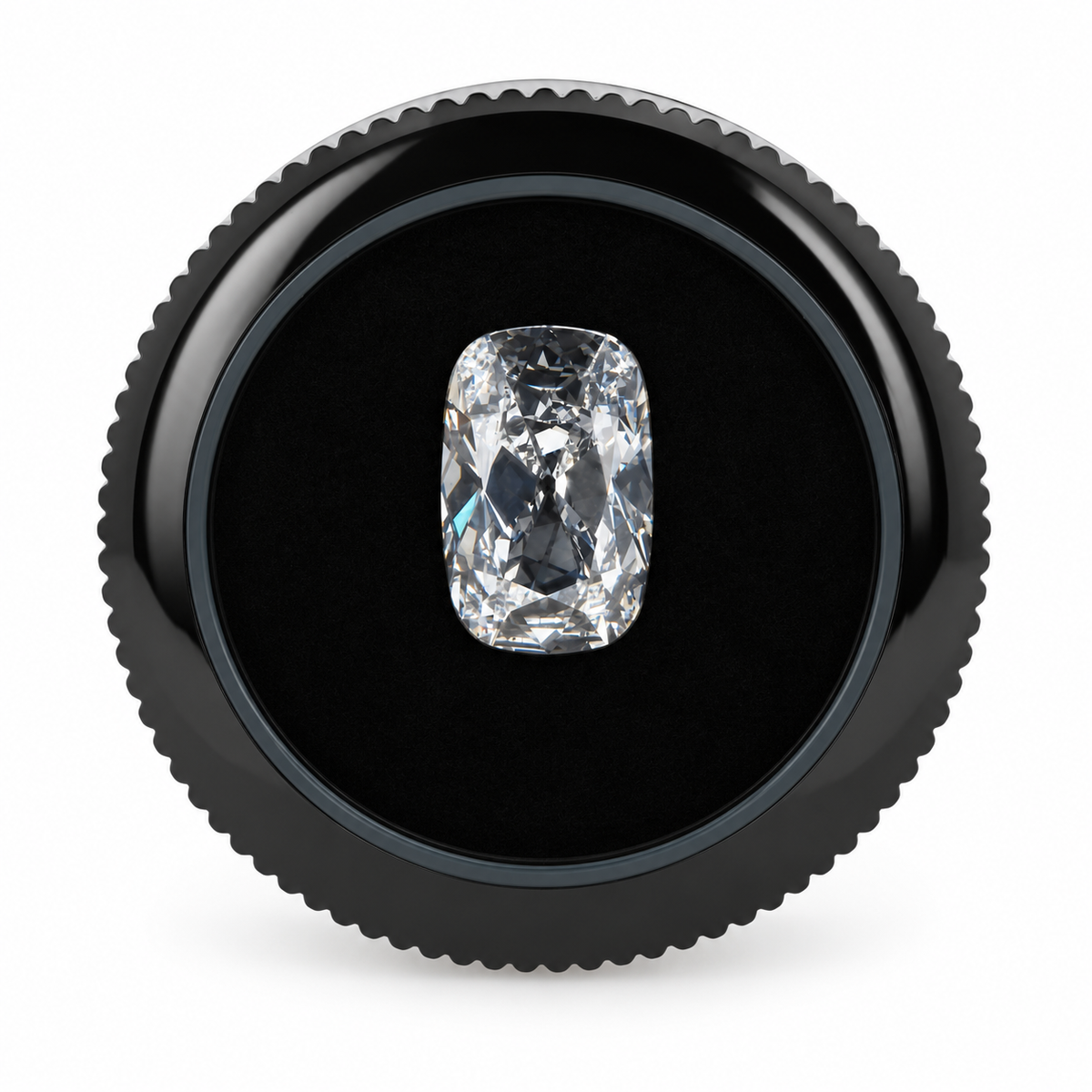 3.09 Ct Elongated Cushion Old Mine Cut