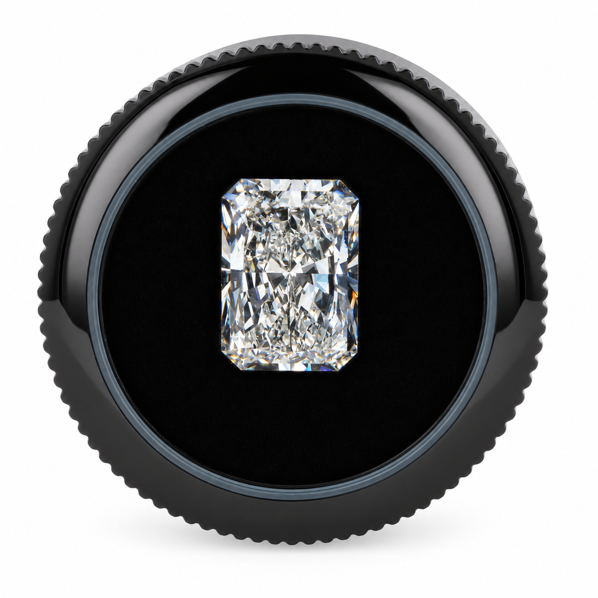 5.00 Ct Radiant Cut — F Color, VVS2 Clarity